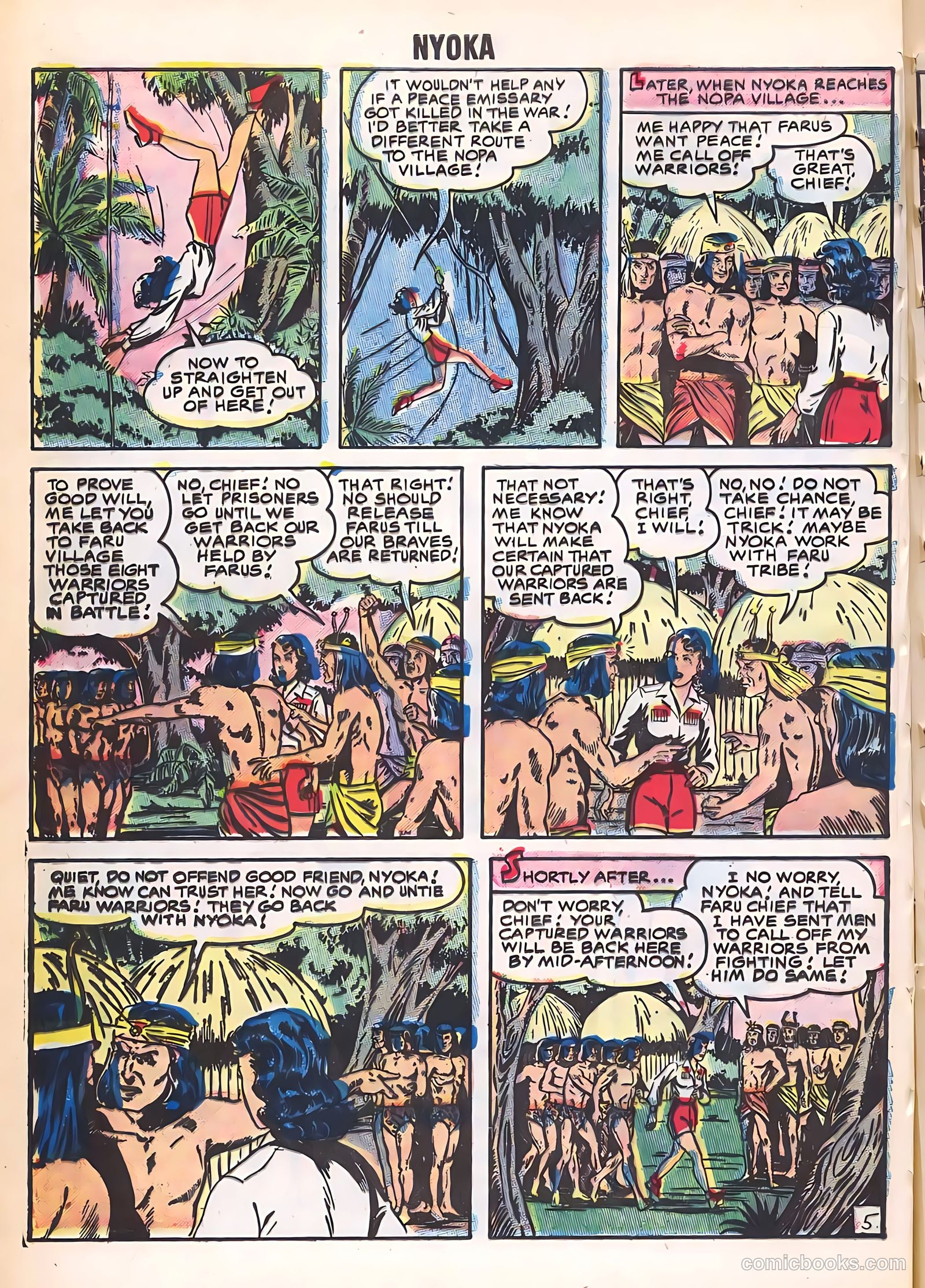 Nyoka the Jungle Girl #16 (1956) — page 8 of 36