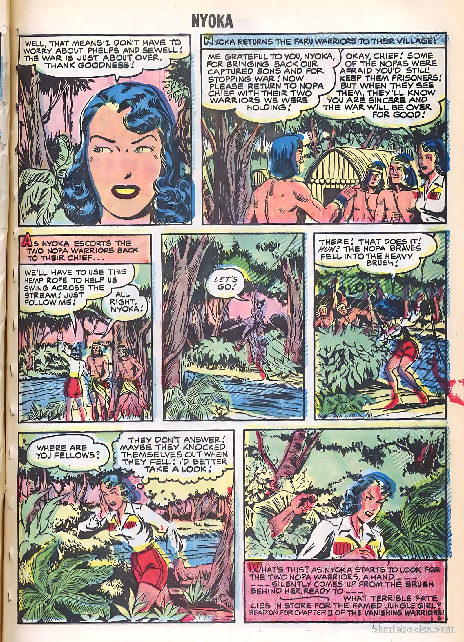 Nyoka the Jungle Girl #16 (1956) — page 9 of 36