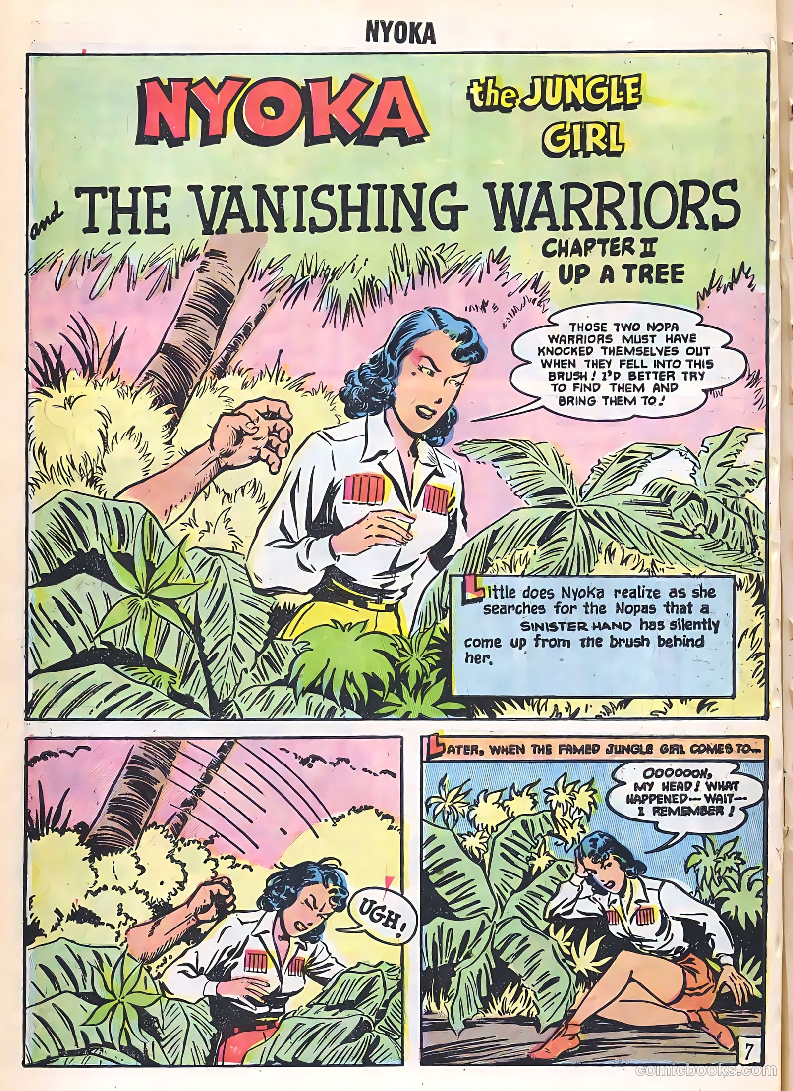 Nyoka the Jungle Girl #16 (1956) — page 10 of 36
