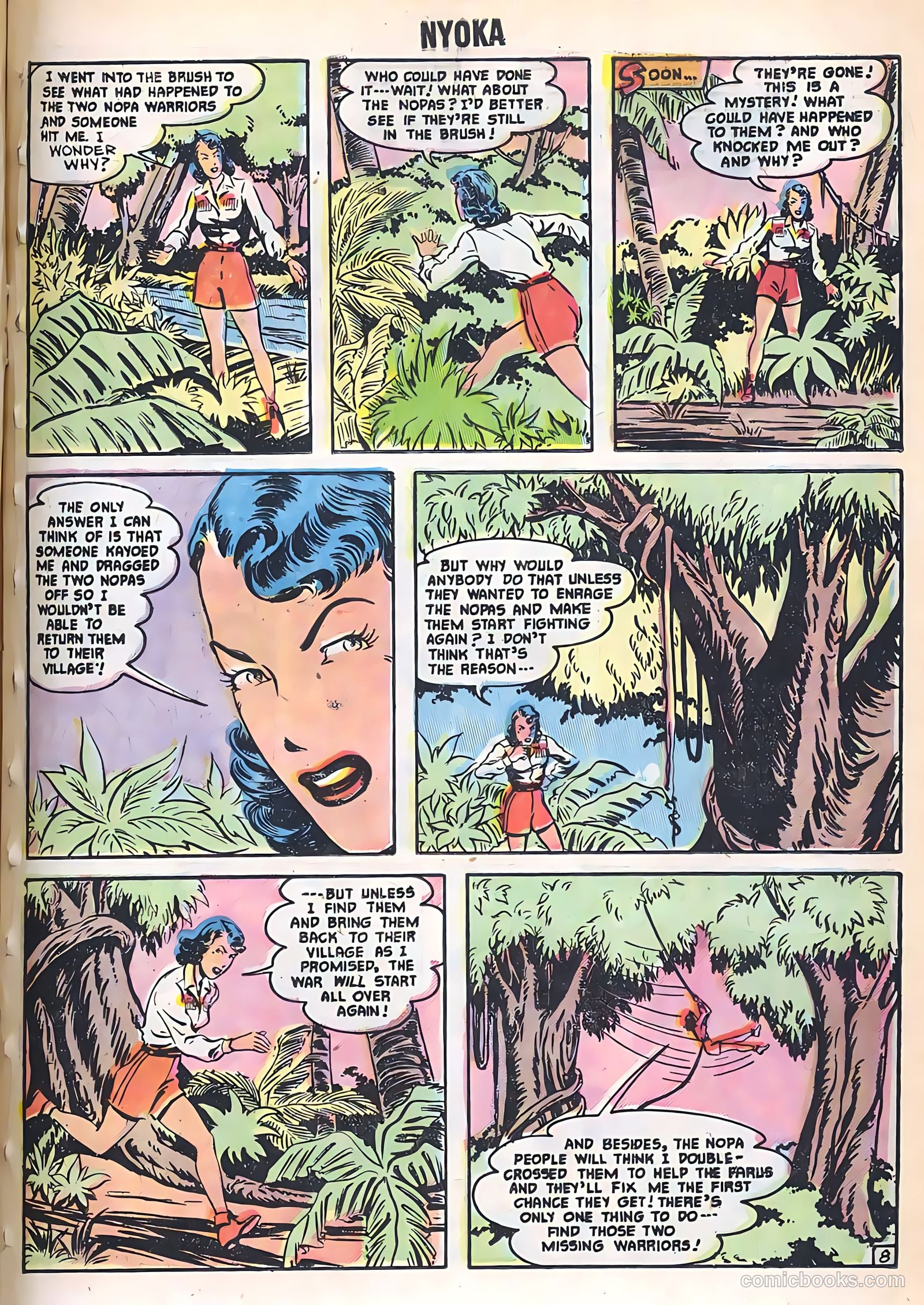 Nyoka the Jungle Girl #16 (1956) — page 11 of 36