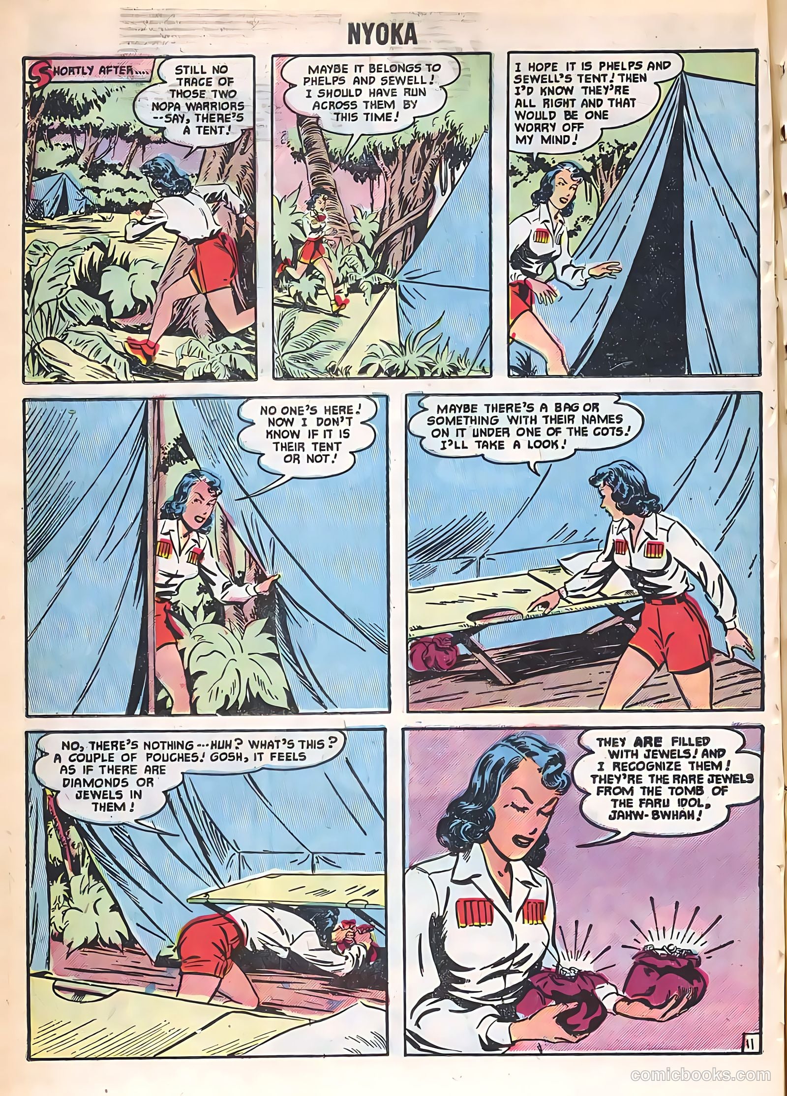 Nyoka the Jungle Girl #16 (1956) — page 14 of 36