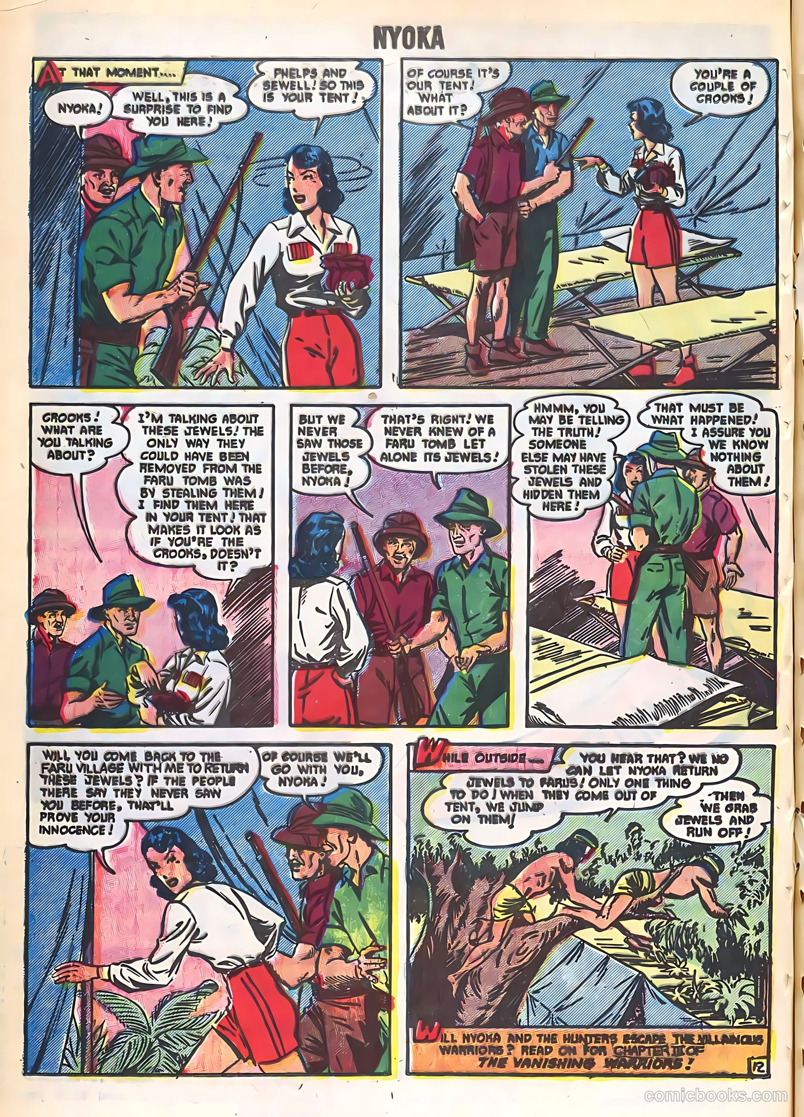 Nyoka the Jungle Girl #16 (1956) — page 16 of 36