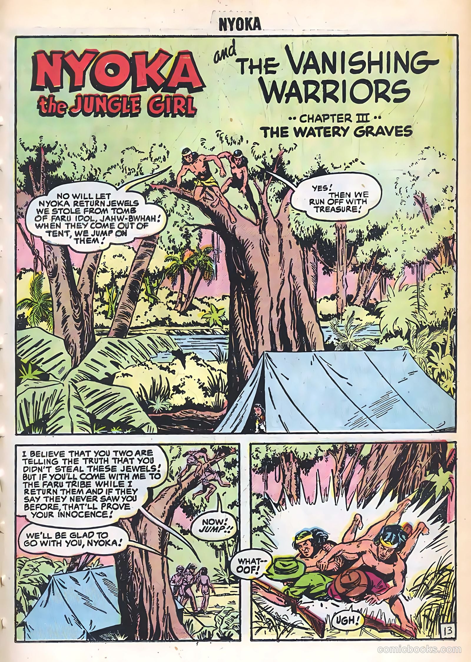 Nyoka the Jungle Girl #16 (1956) — page 19 of 36