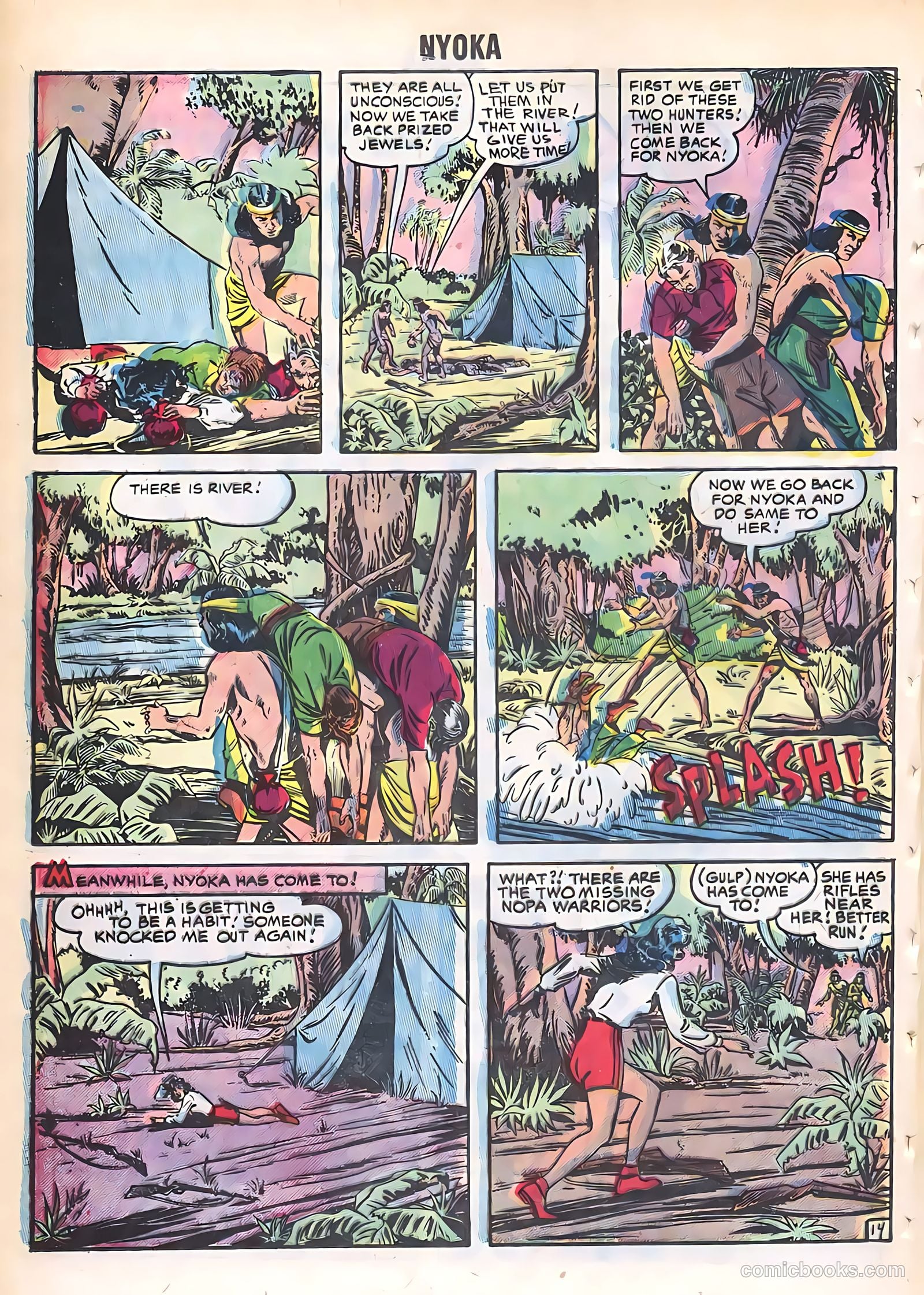 Nyoka the Jungle Girl #16 (1956) — page 20 of 36