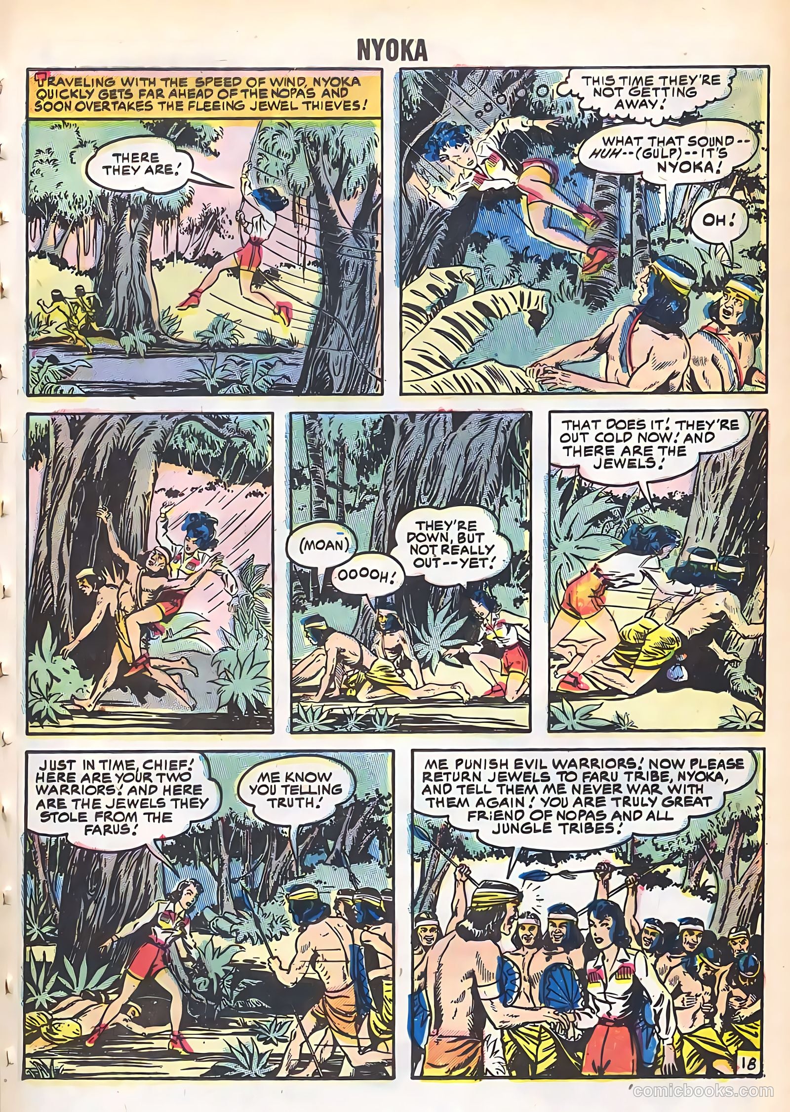 Nyoka the Jungle Girl #16 (1956) — page 25 of 36