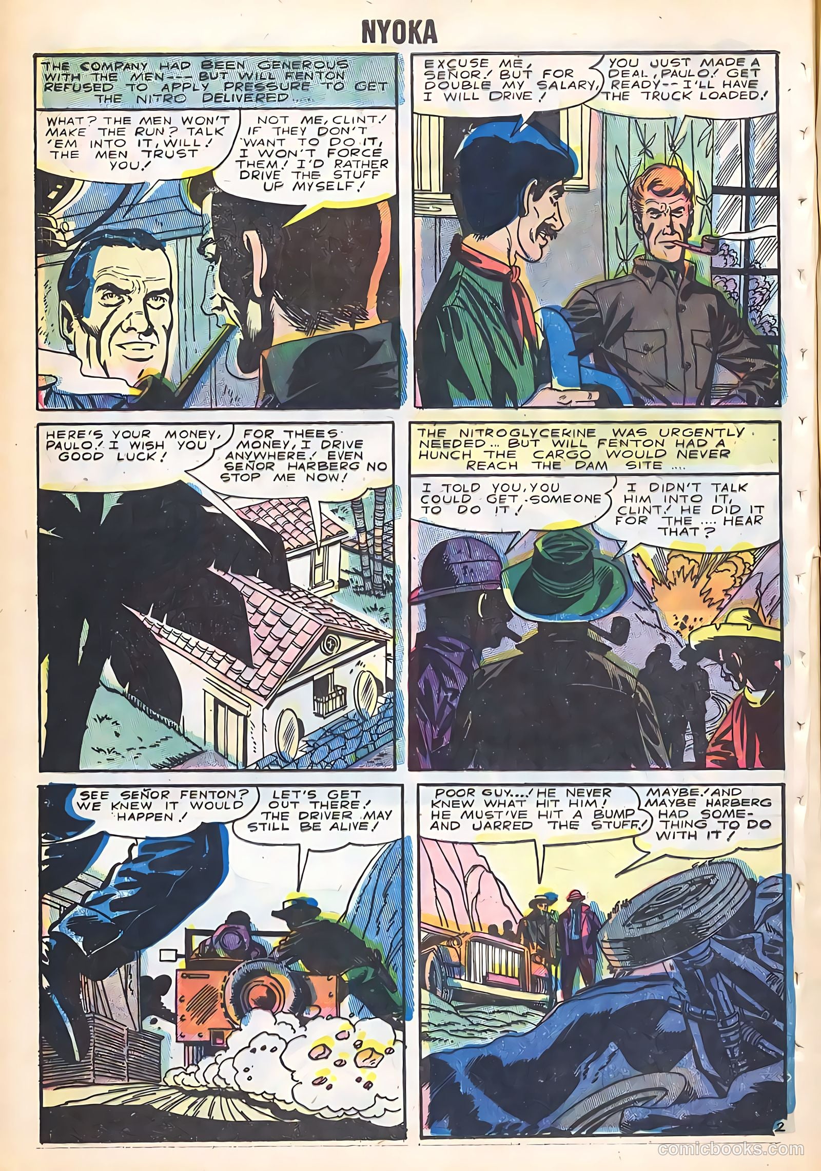 Nyoka the Jungle Girl #16 (1956) — page 28 of 36