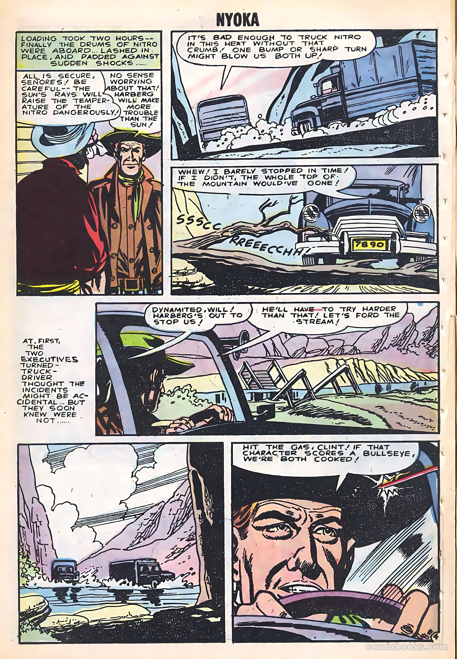 Nyoka the Jungle Girl #16 (1956) — page 30 of 36