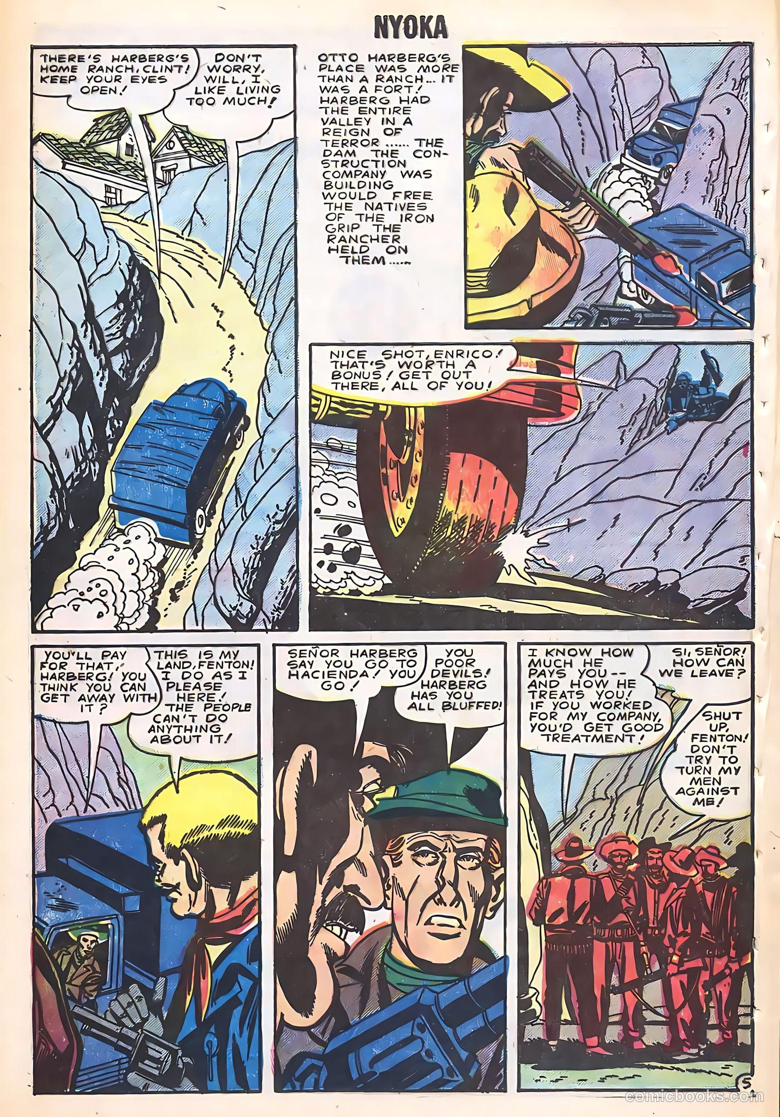 Nyoka the Jungle Girl #16 (1956) — page 32 of 36