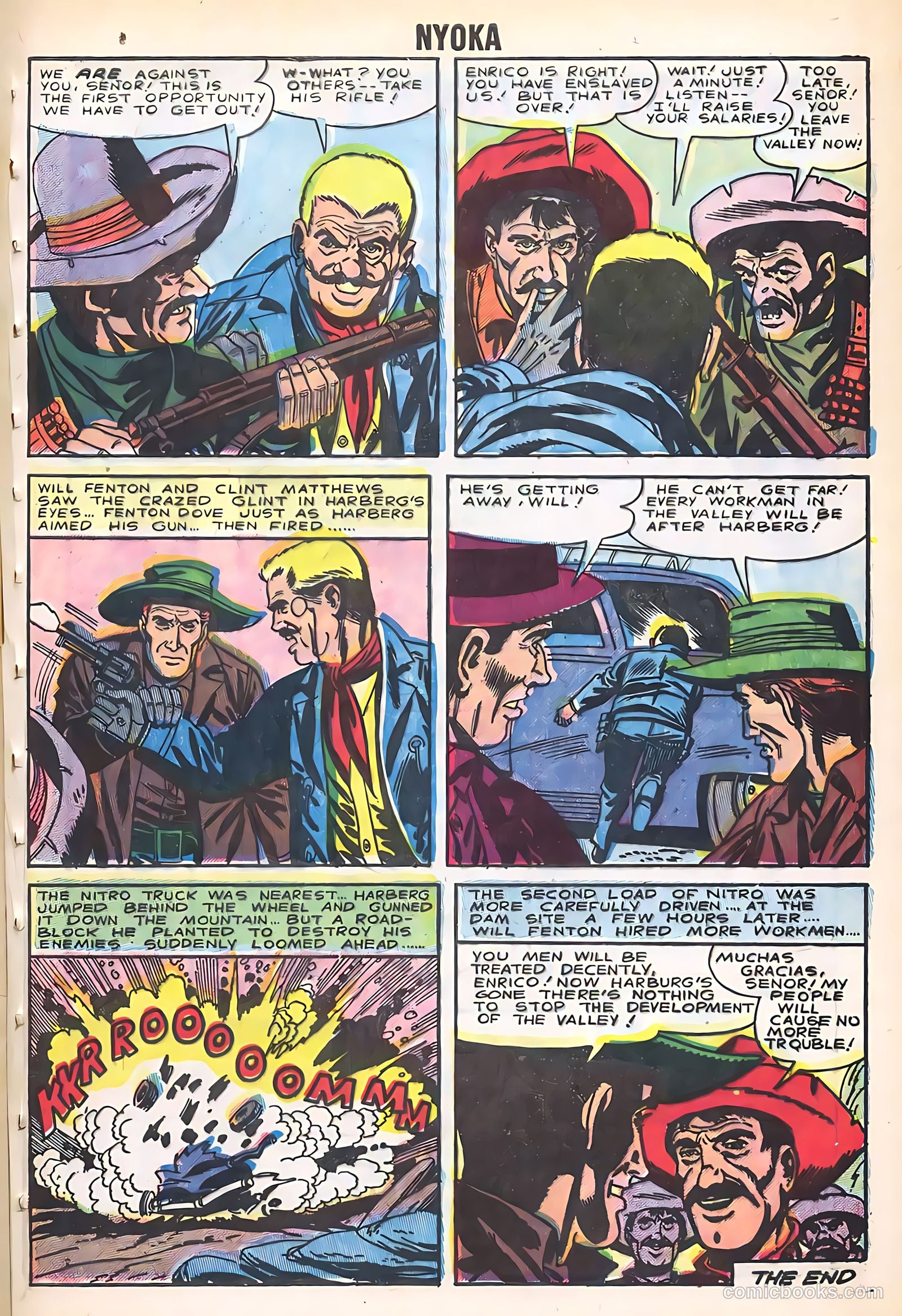 Nyoka the Jungle Girl #16 (1956) — page 33 of 36