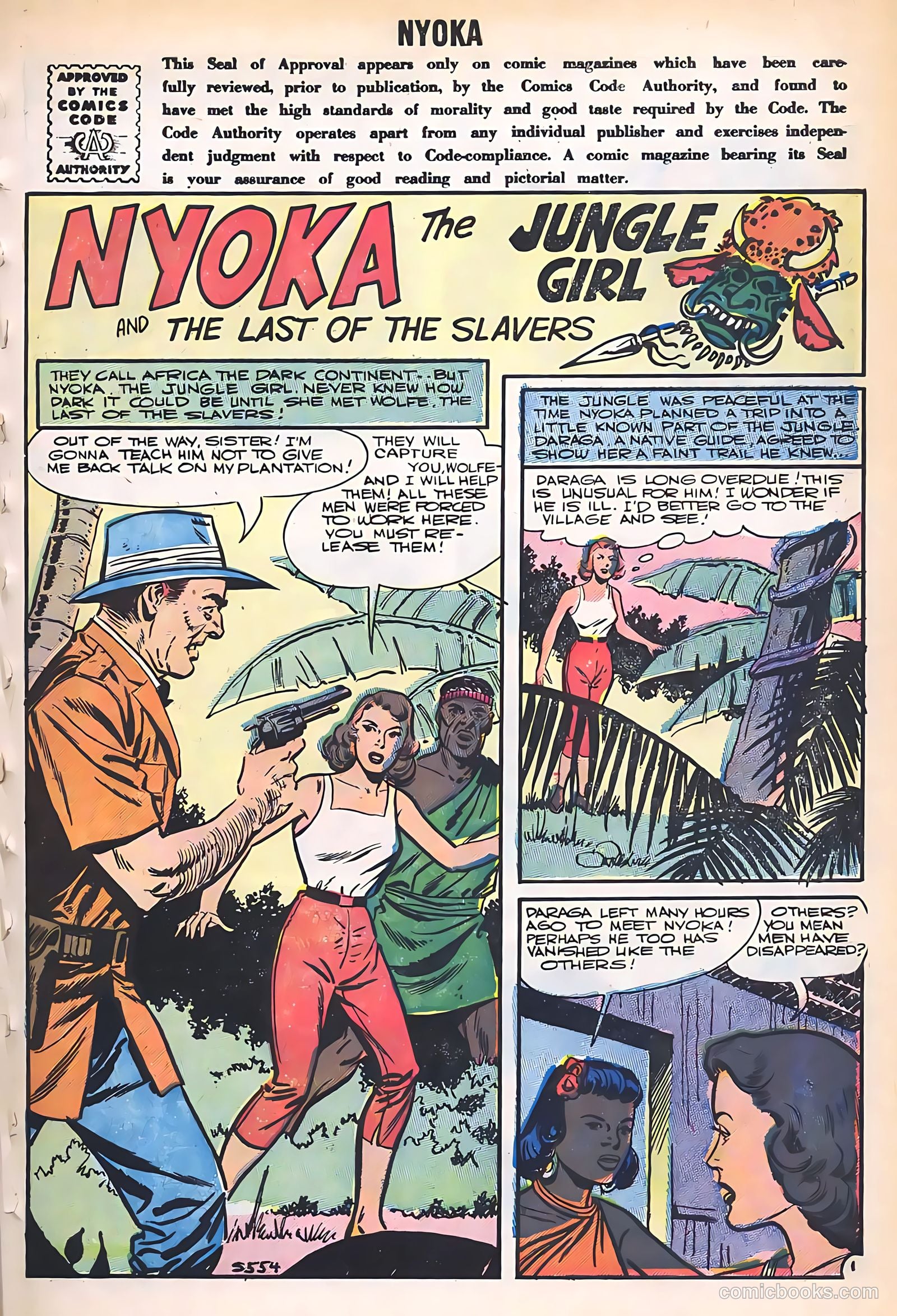 Nyoka the Jungle Girl #17 (1956) — page 3 of 36