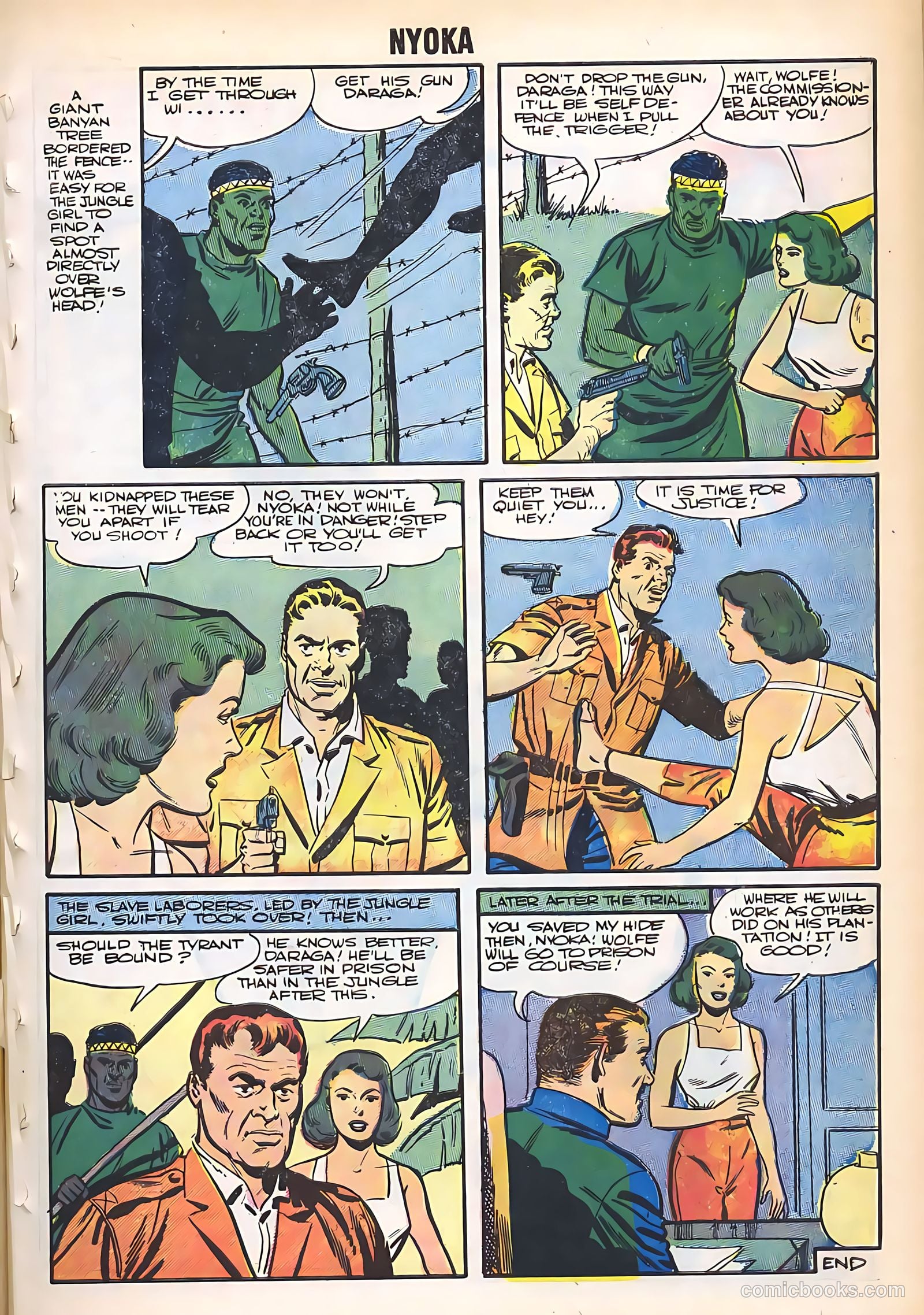 Nyoka the Jungle Girl #17 (1956) — page 5 of 36