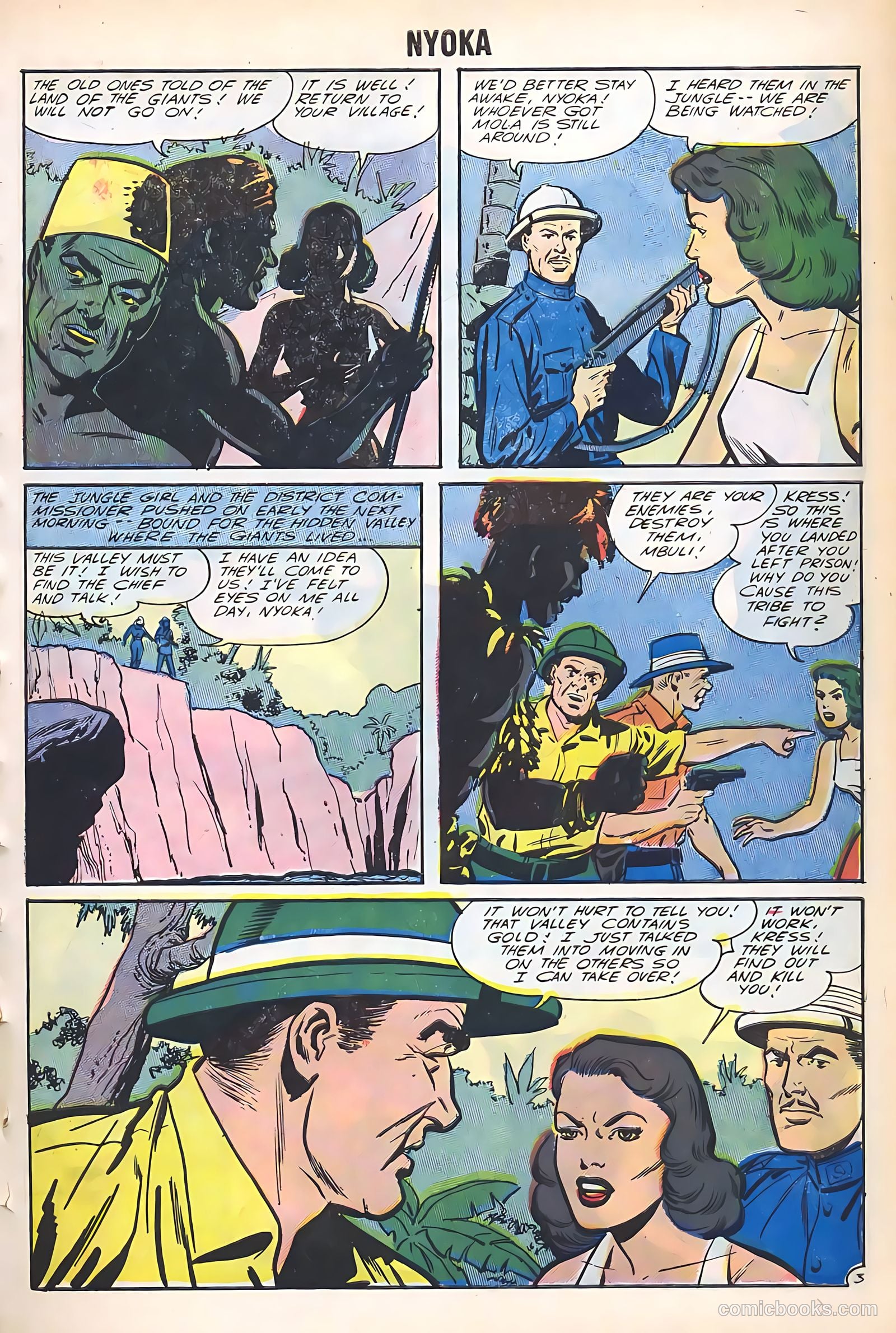 Nyoka the Jungle Girl #17 (1956) — page 9 of 36
