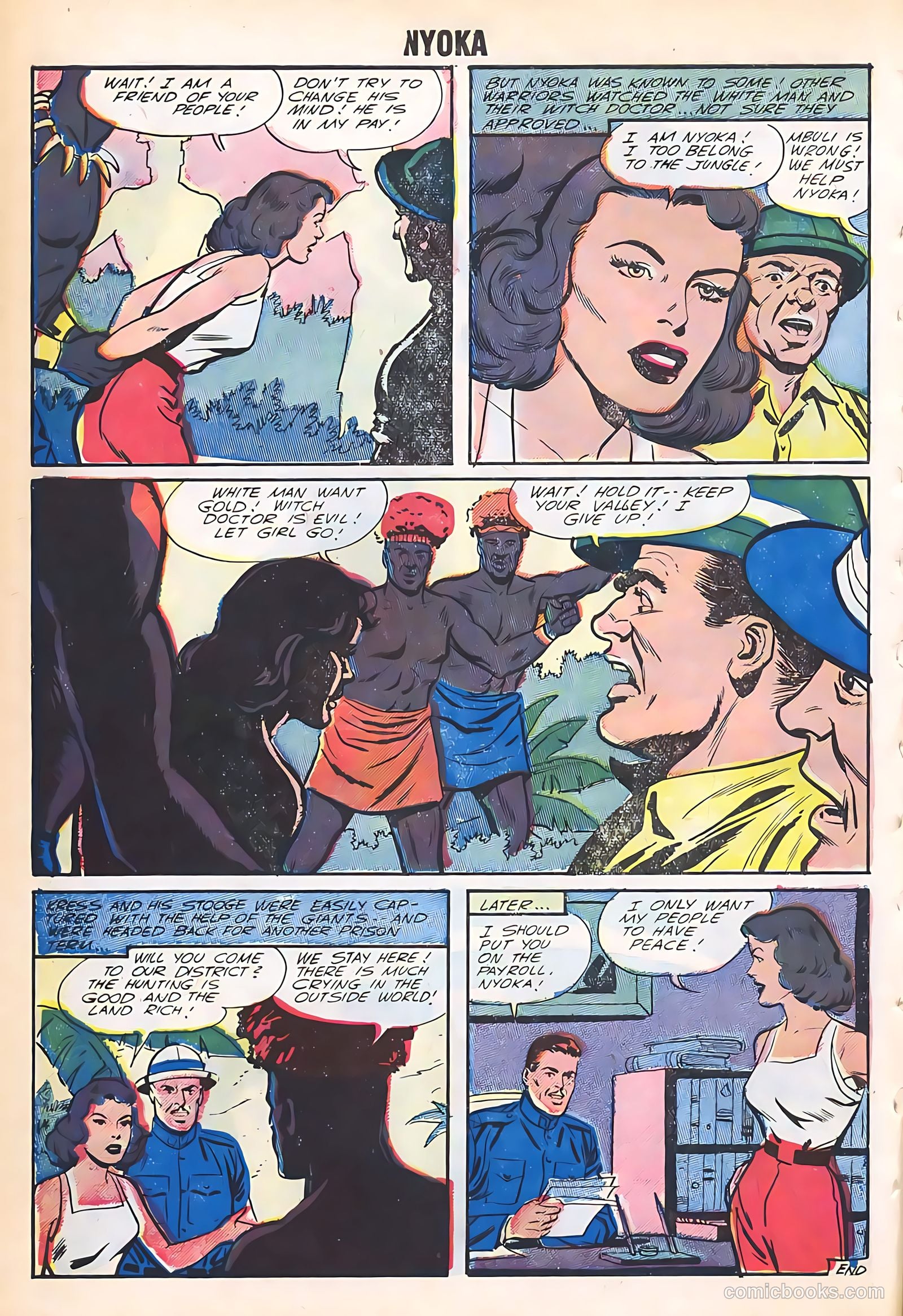 Nyoka the Jungle Girl #17 (1956) — page 10 of 36