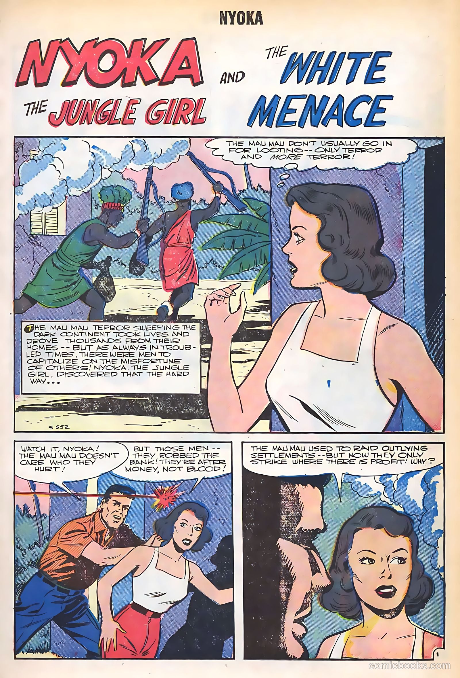 Nyoka the Jungle Girl #17 (1956) — page 11 of 36