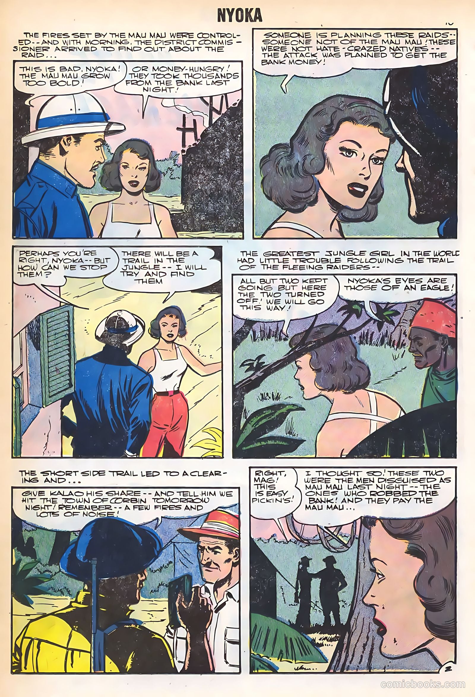Nyoka the Jungle Girl #17 (1956) — page 12 of 36