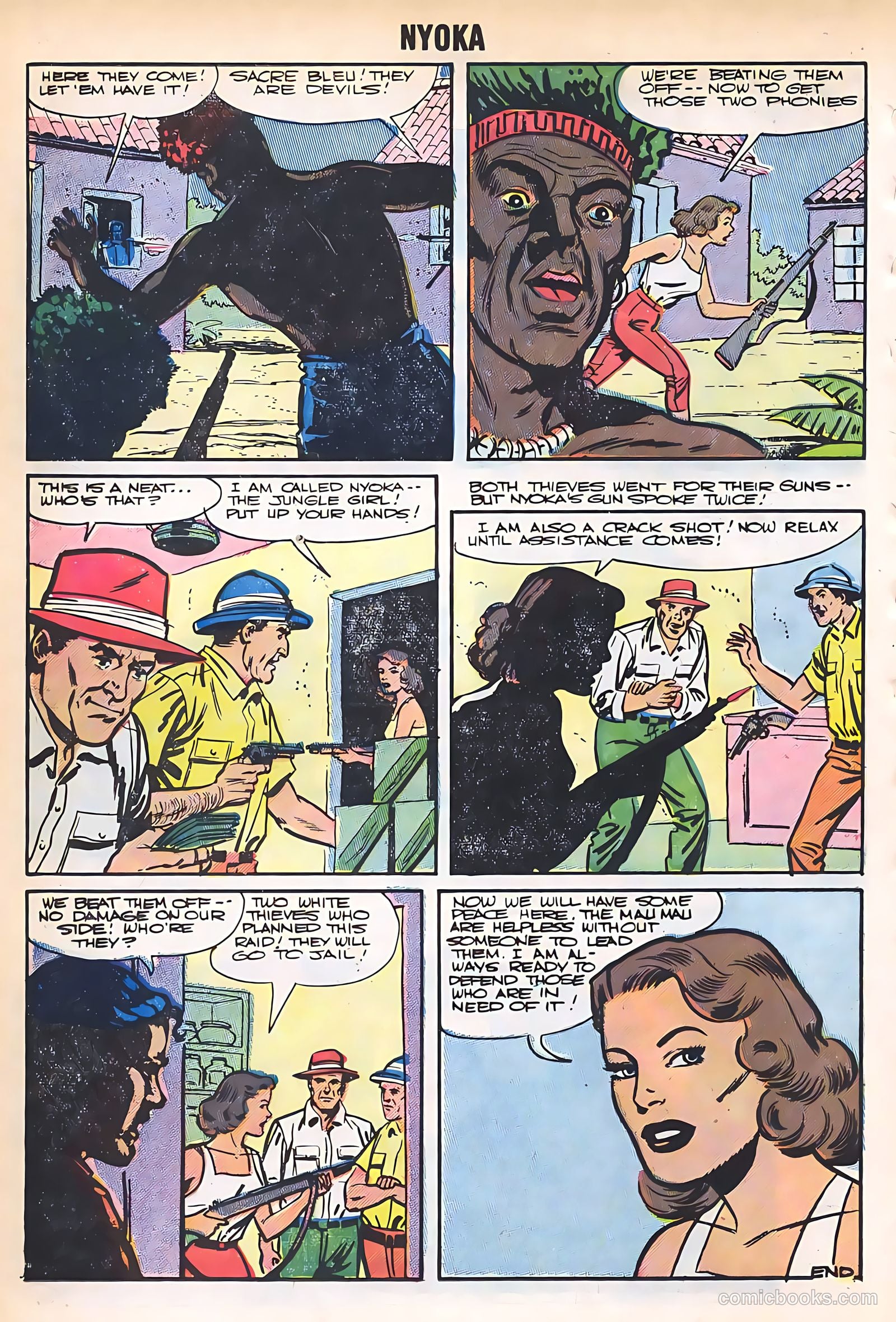 Nyoka the Jungle Girl #17 (1956) — page 14 of 36