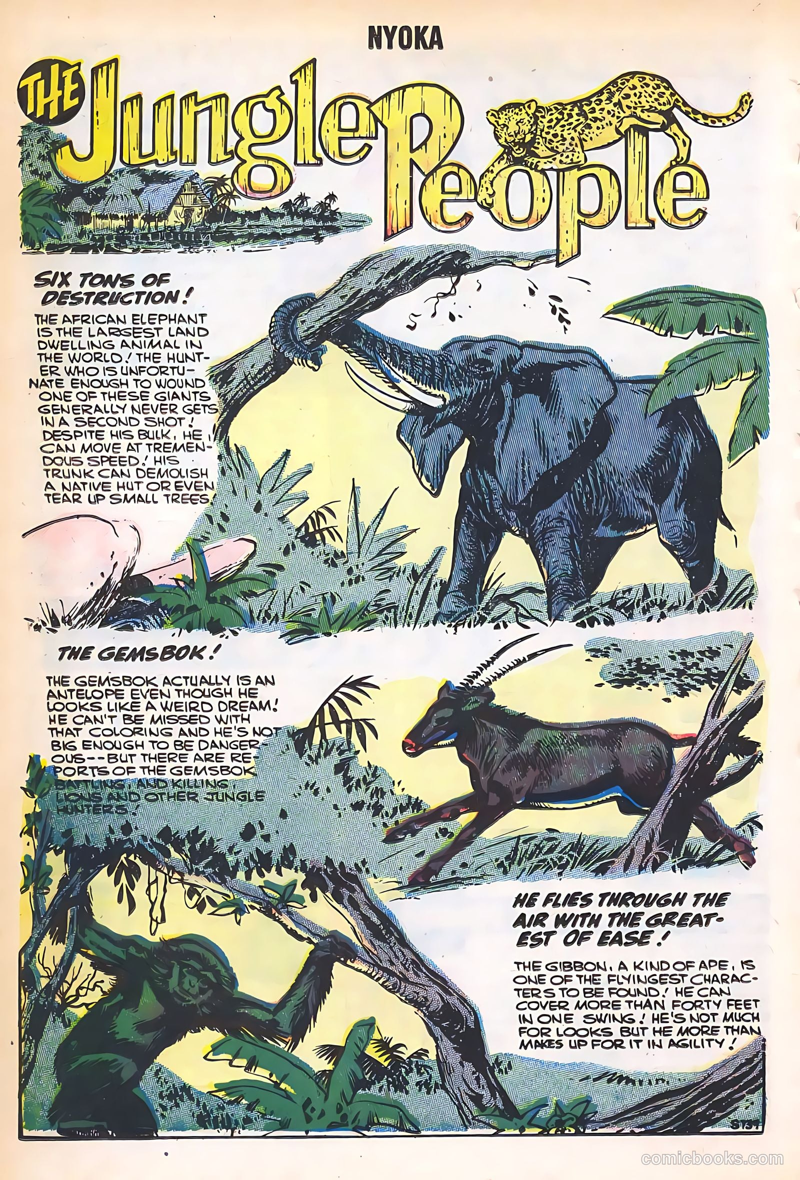 Nyoka the Jungle Girl #17 (1956) — page 16 of 36