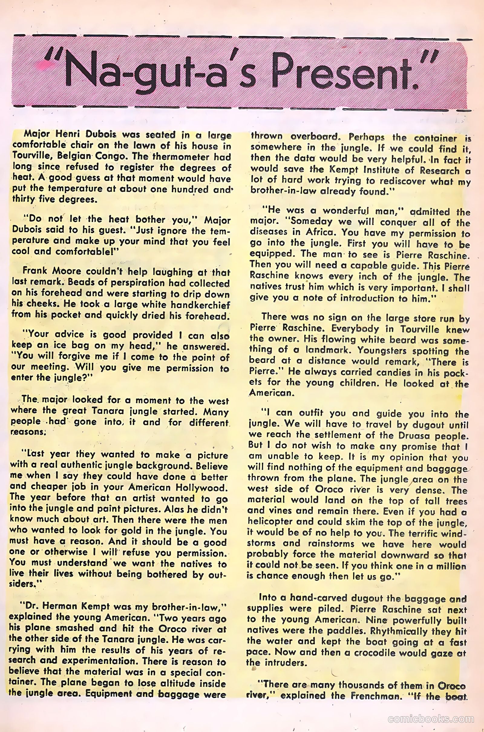 Nyoka the Jungle Girl #17 (1956) — page 17 of 36