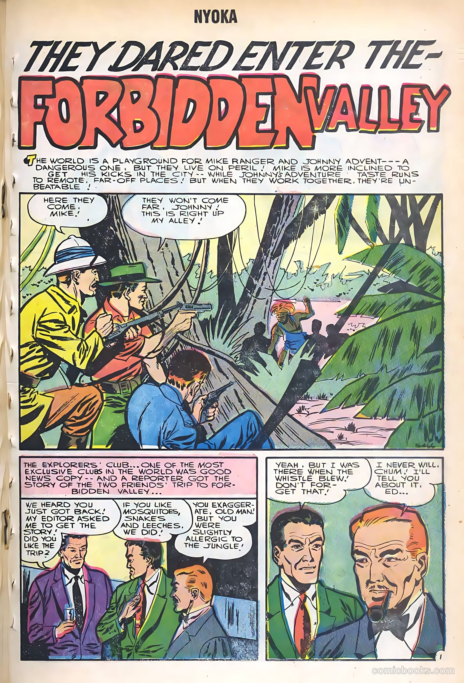 Nyoka the Jungle Girl #17 (1956) — page 19 of 36