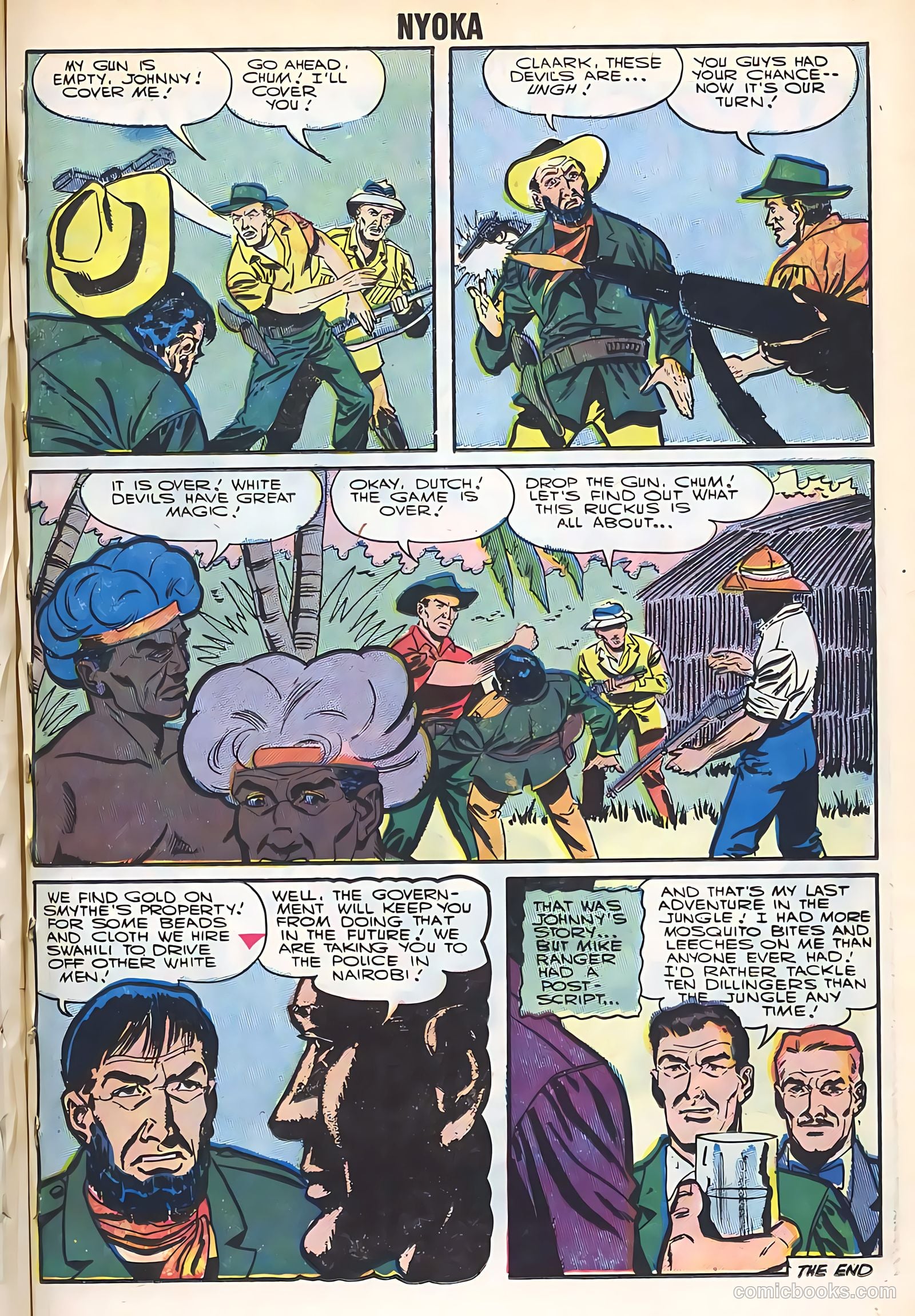 Nyoka the Jungle Girl #17 (1956) — page 25 of 36