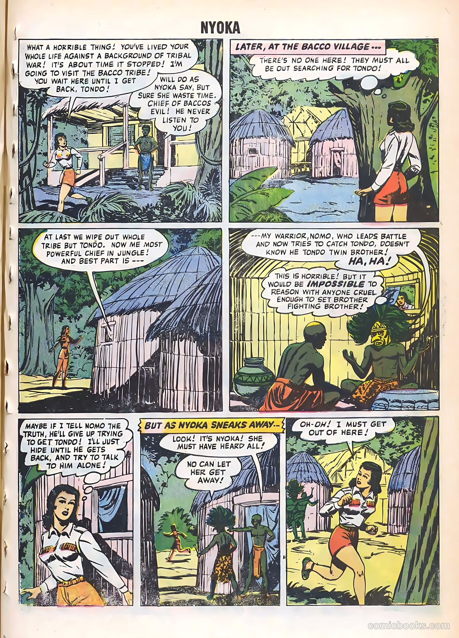 Nyoka the Jungle Girl #17 (1956) — page 29 of 36