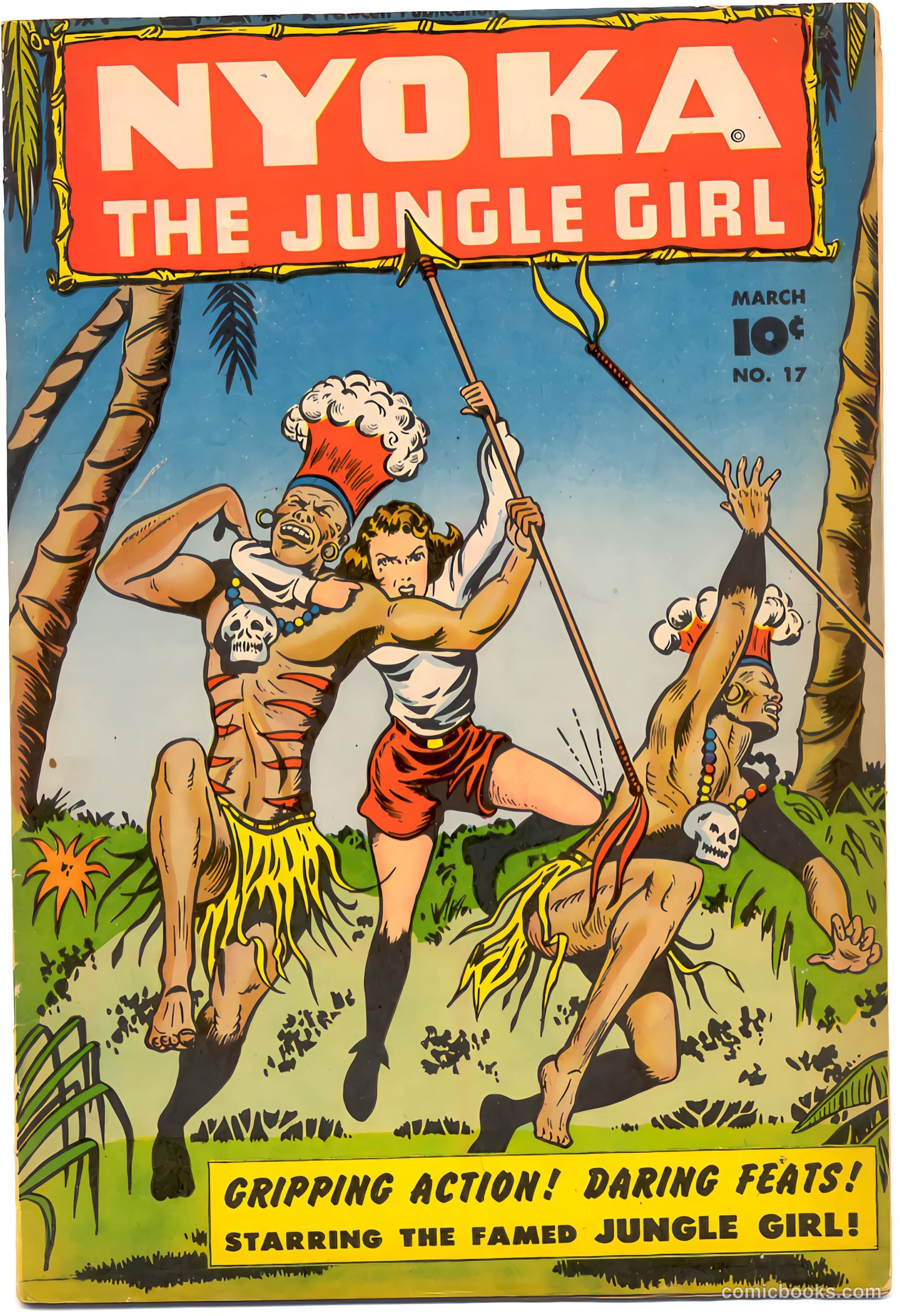 Nyoka the Jungle Girl #17
