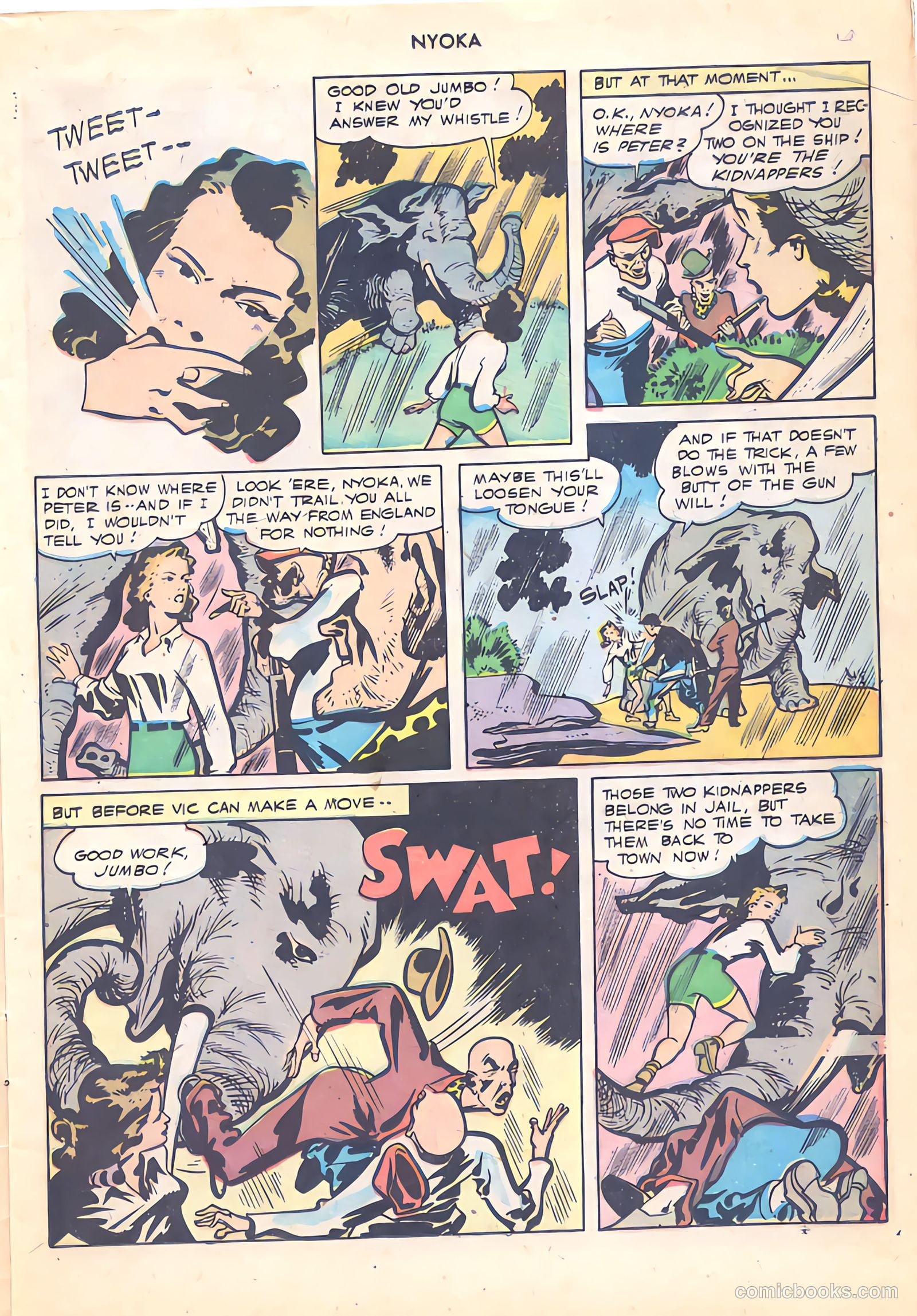Nyoka the Jungle Girl #17 (1948) — page 13 of 36