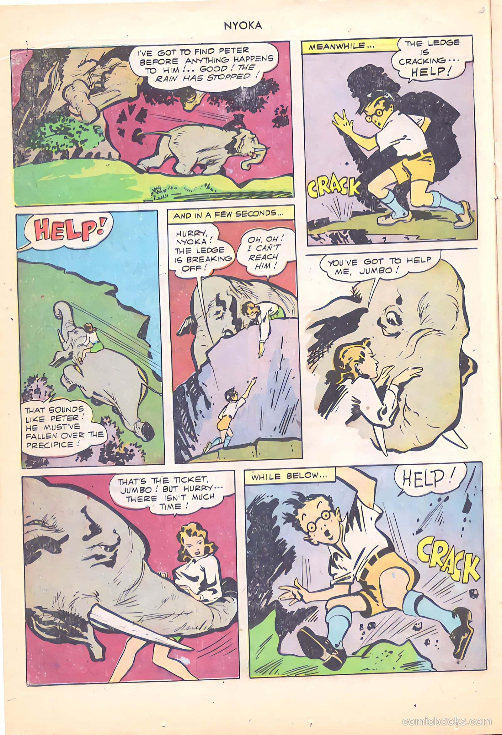 Nyoka the Jungle Girl #17 (1948) — page 14 of 36