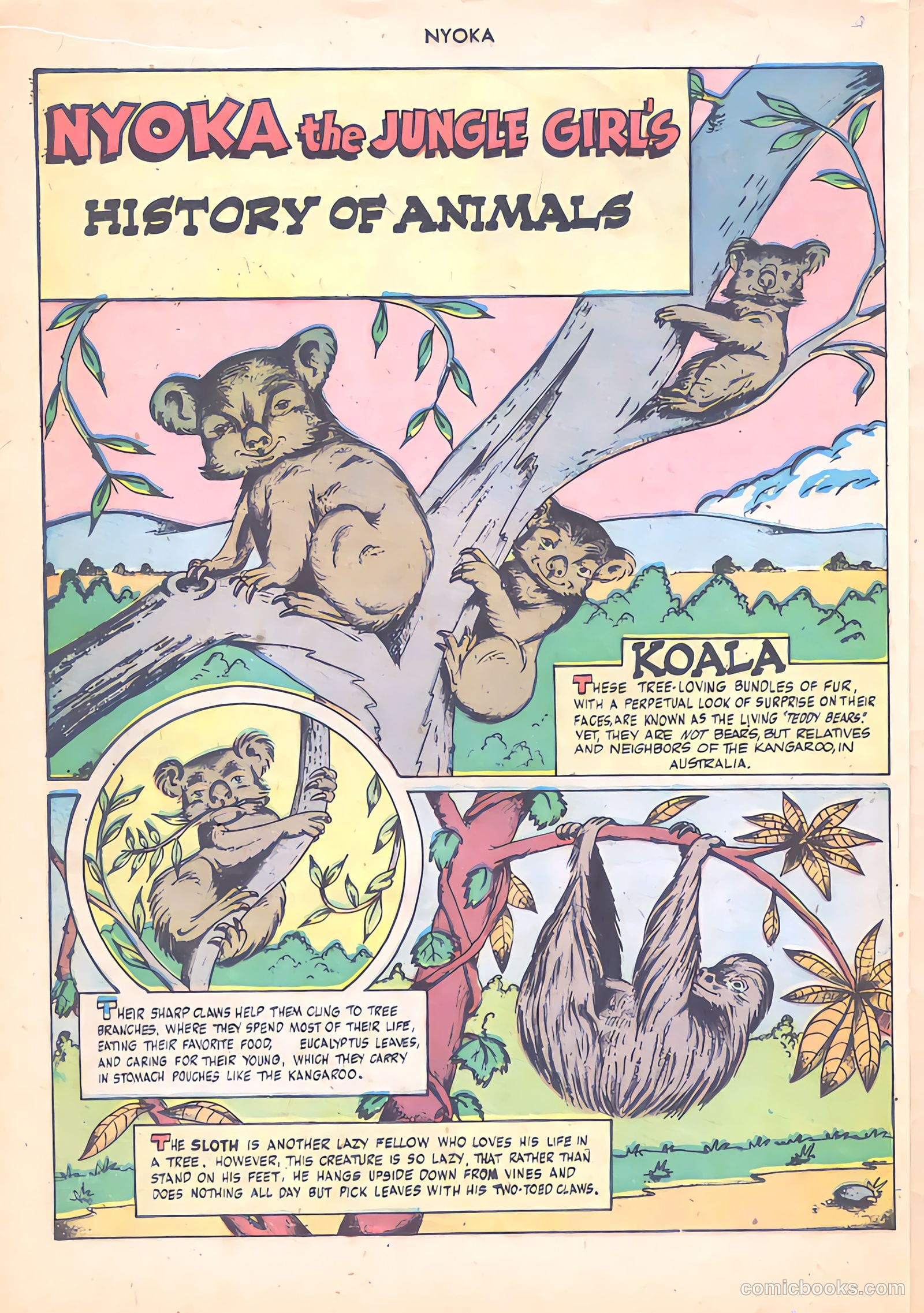 Nyoka the Jungle Girl #17 (1948) — page 24 of 36