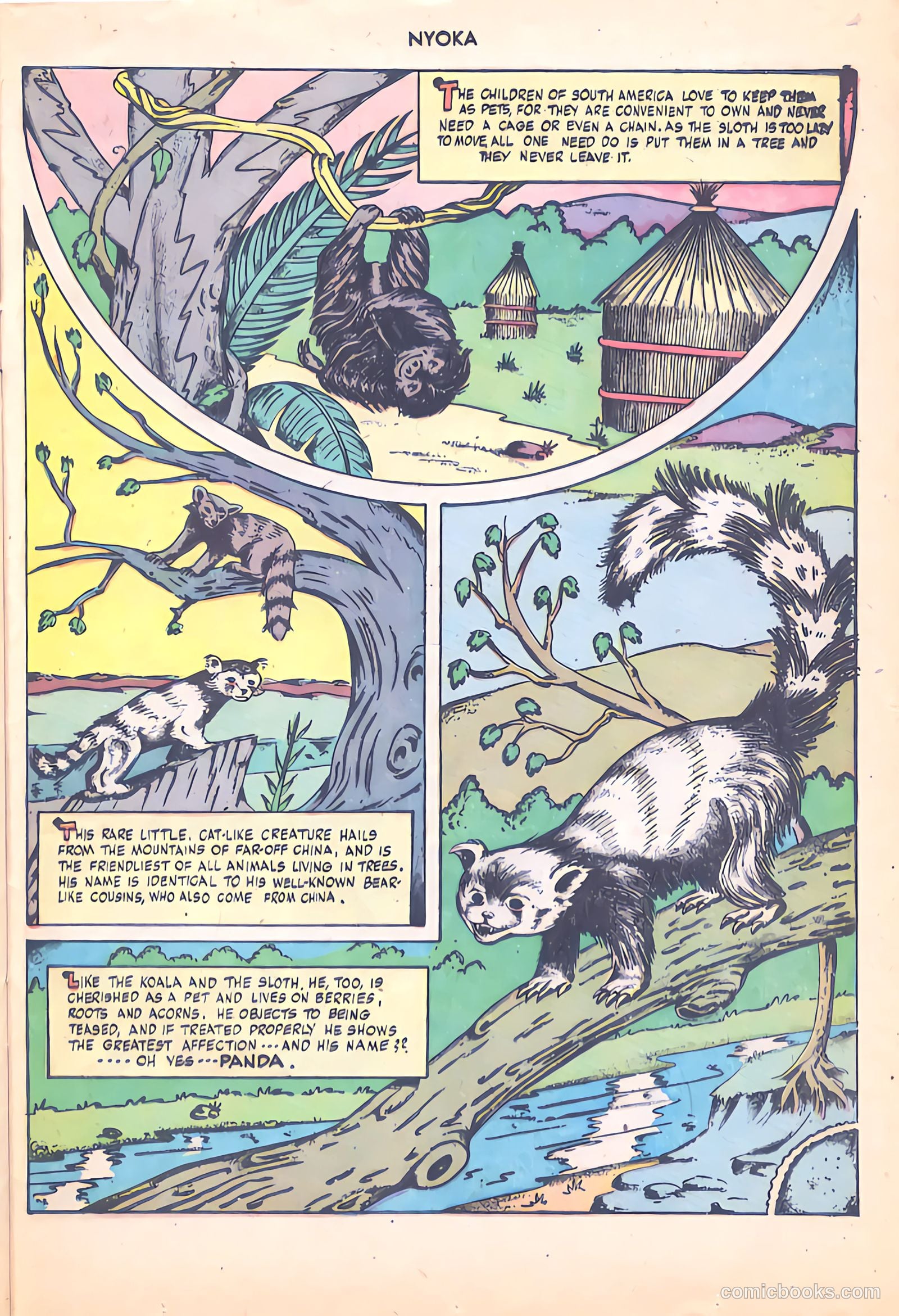 Nyoka the Jungle Girl #17 (1948) — page 25 of 36