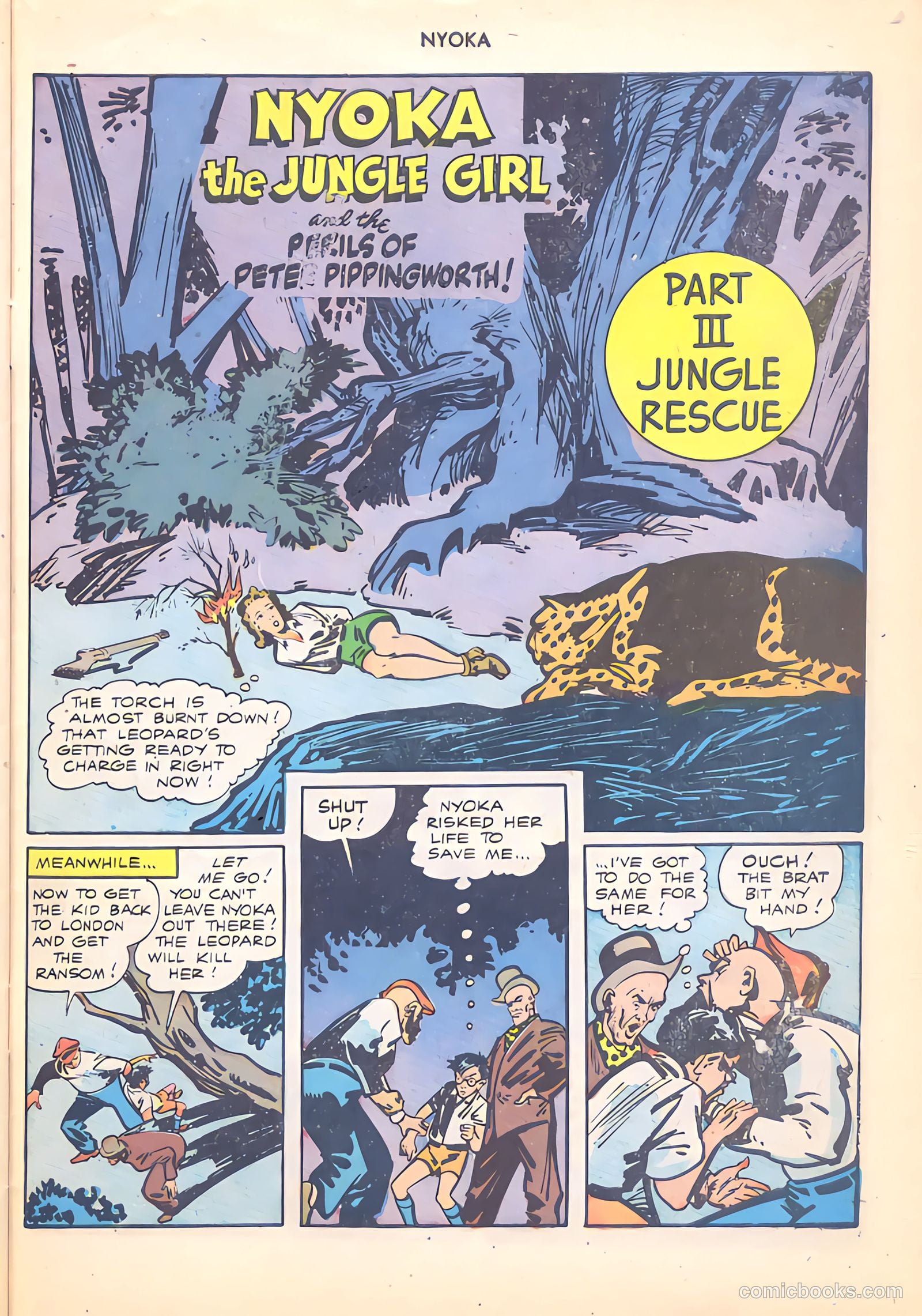 Nyoka the Jungle Girl #17 (1948) — page 27 of 36