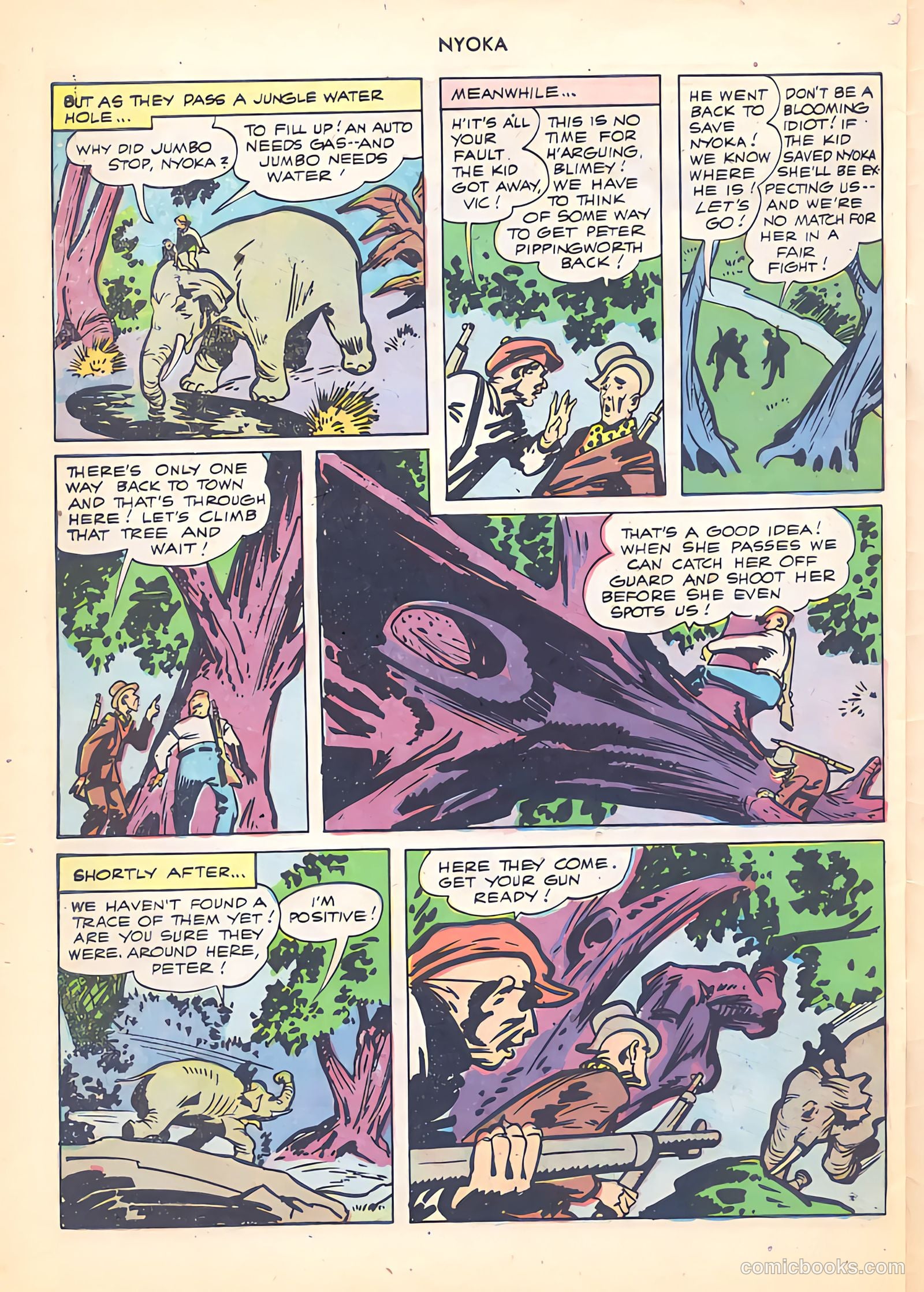 Nyoka the Jungle Girl #17 (1948) — page 30 of 36