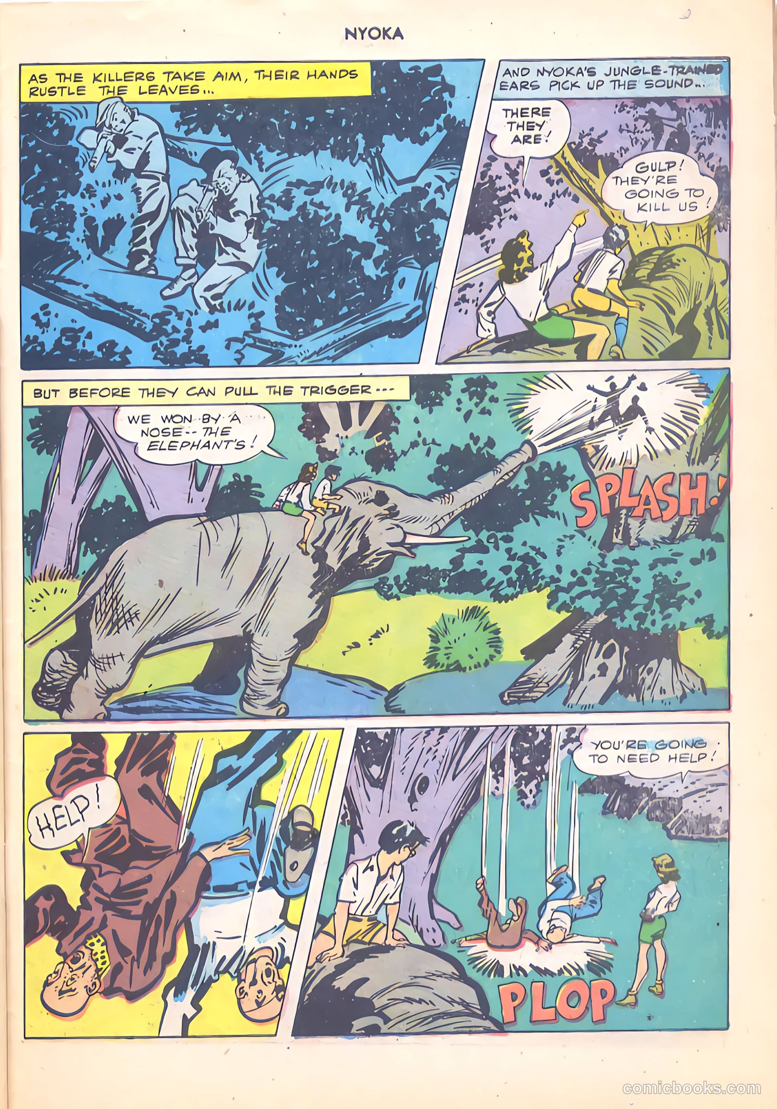 Nyoka the Jungle Girl #17 (1948) — page 31 of 36