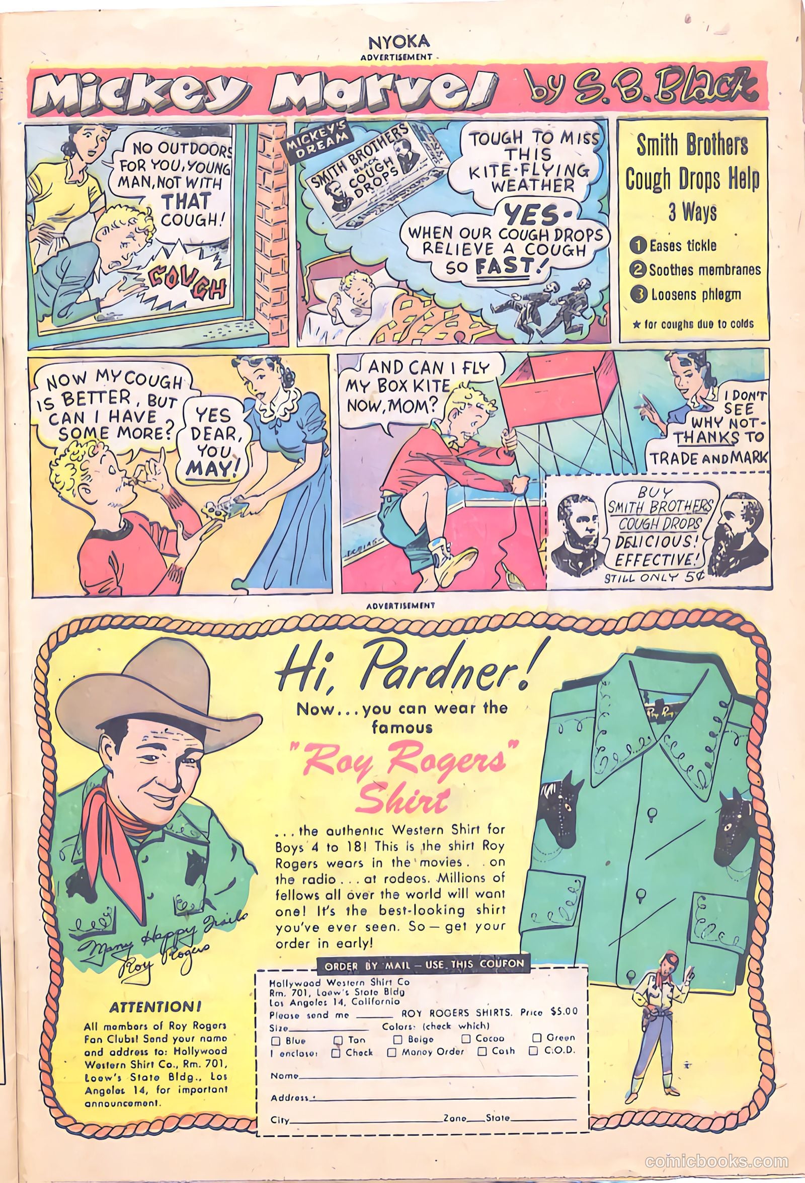 Nyoka the Jungle Girl #17 (1948) — page 33 of 36