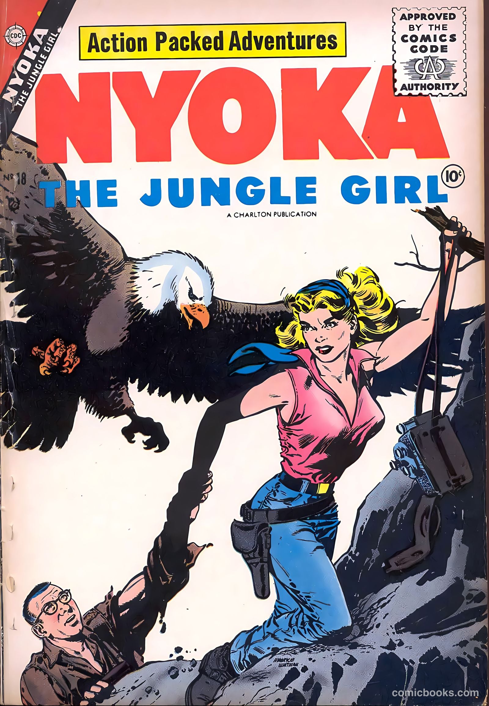Nyoka the Jungle Girl #18