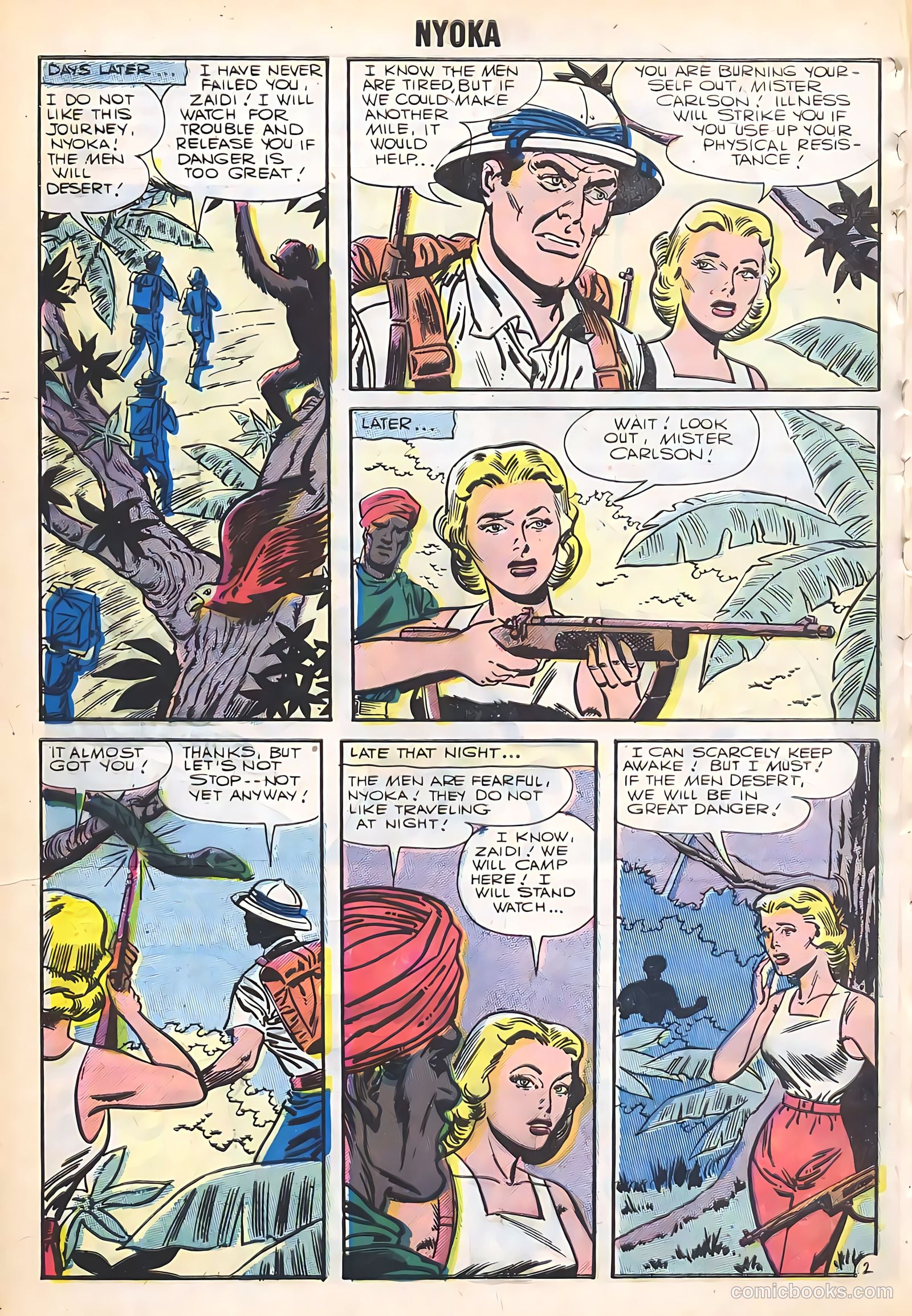 Nyoka the Jungle Girl #18 (1956) — page 4 of 36