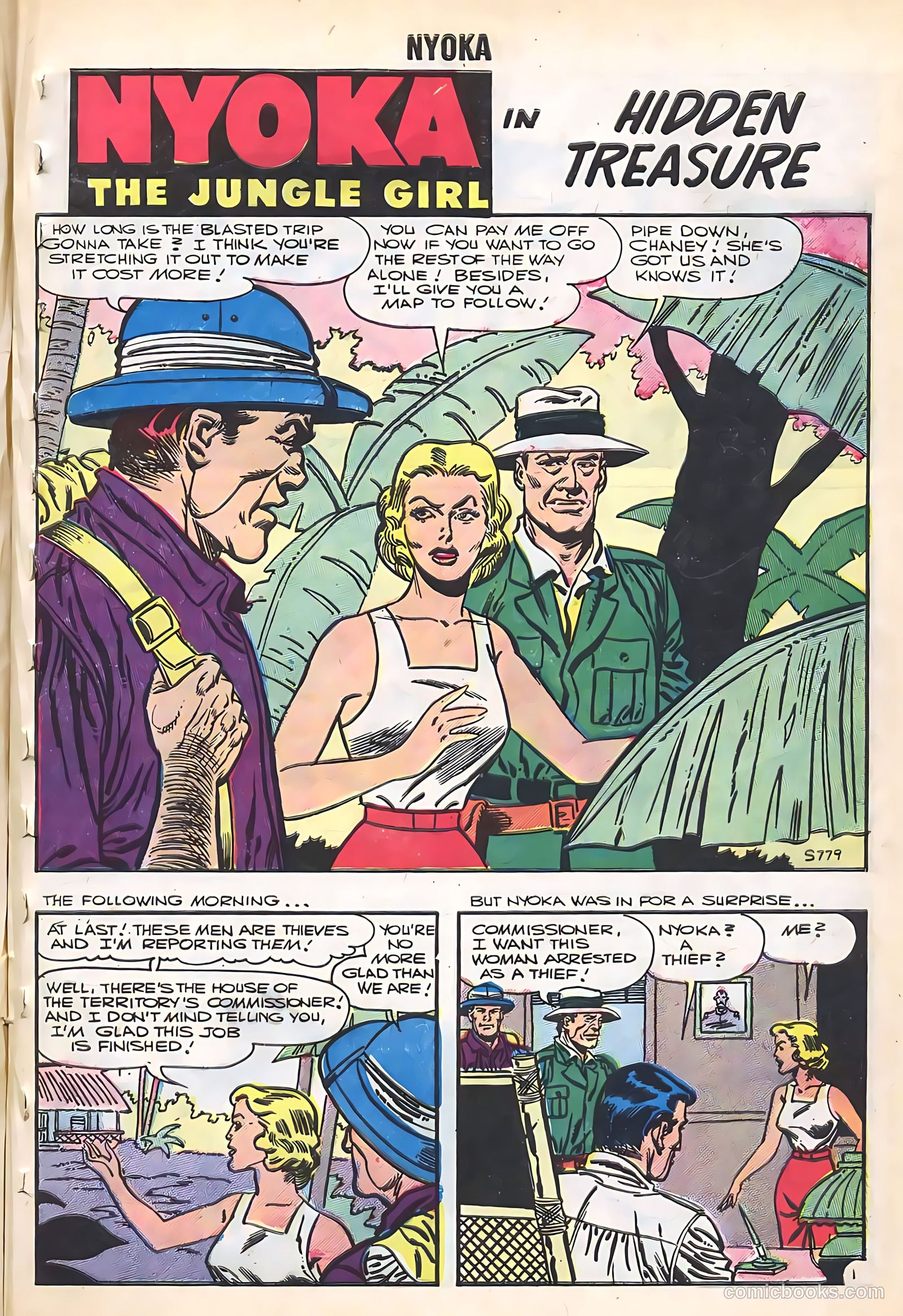Nyoka the Jungle Girl #18 (1956) — page 9 of 36