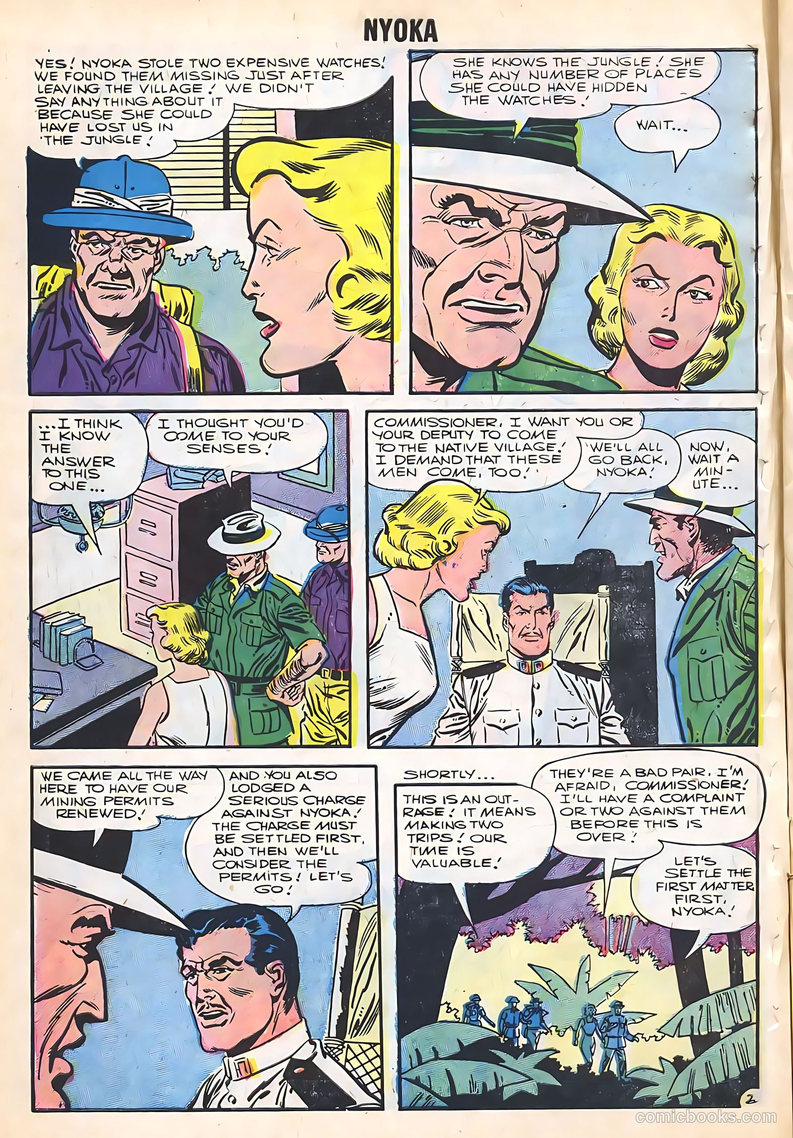 Nyoka the Jungle Girl #18 (1956) — page 10 of 36