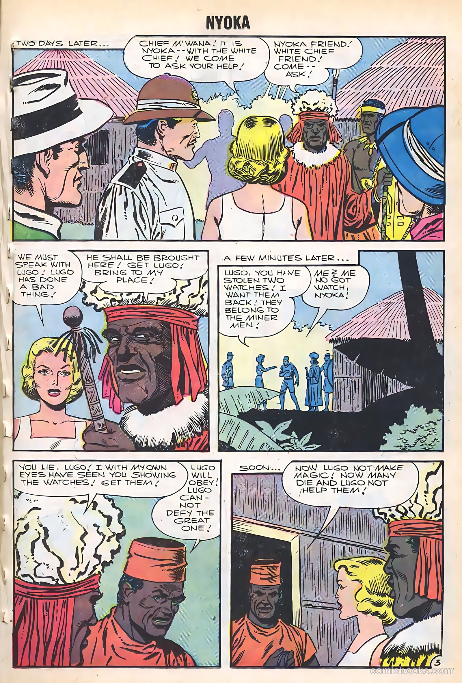Nyoka the Jungle Girl #18 (1956) — page 11 of 36