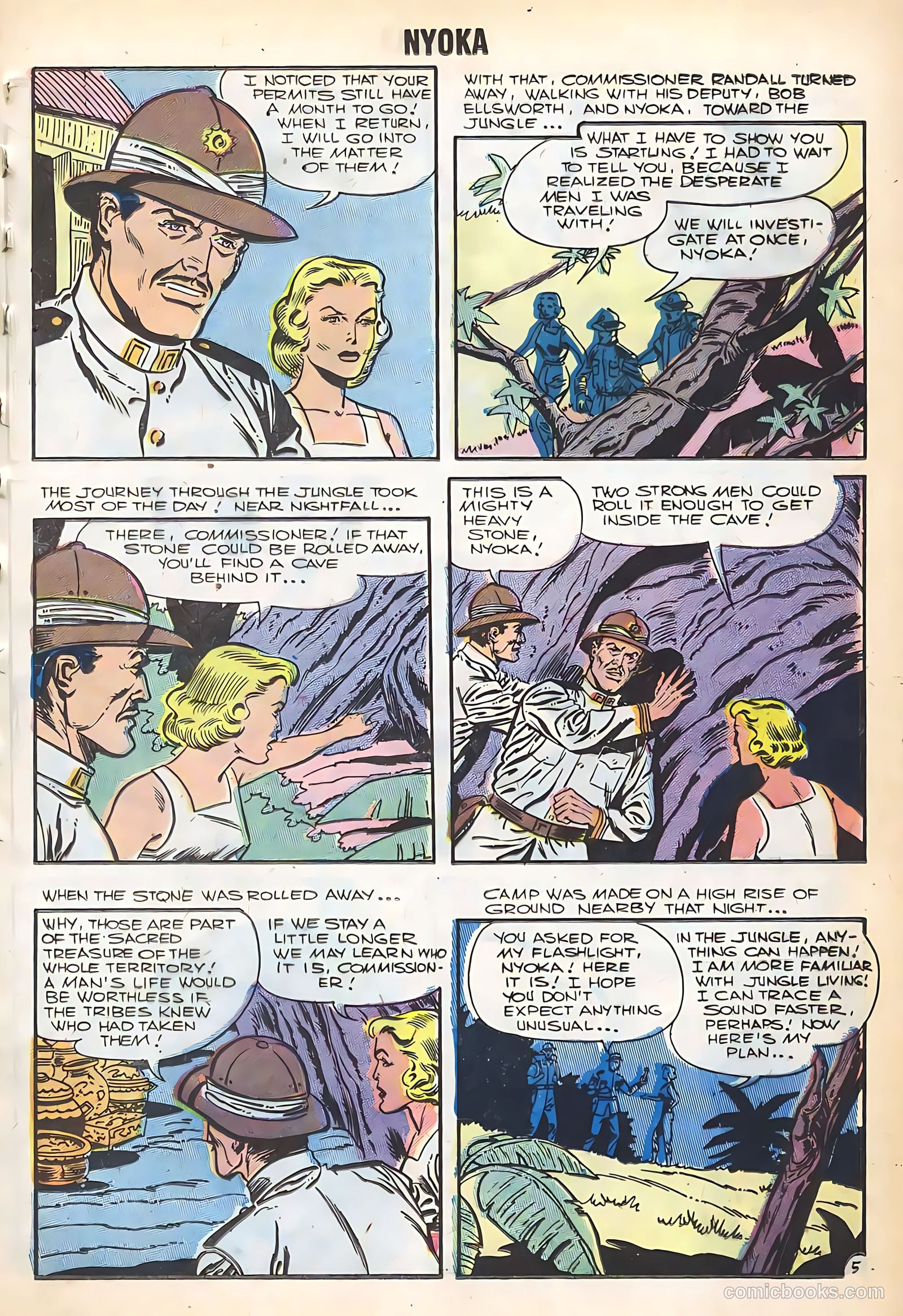 Nyoka the Jungle Girl #18 (1956) — page 13 of 36
