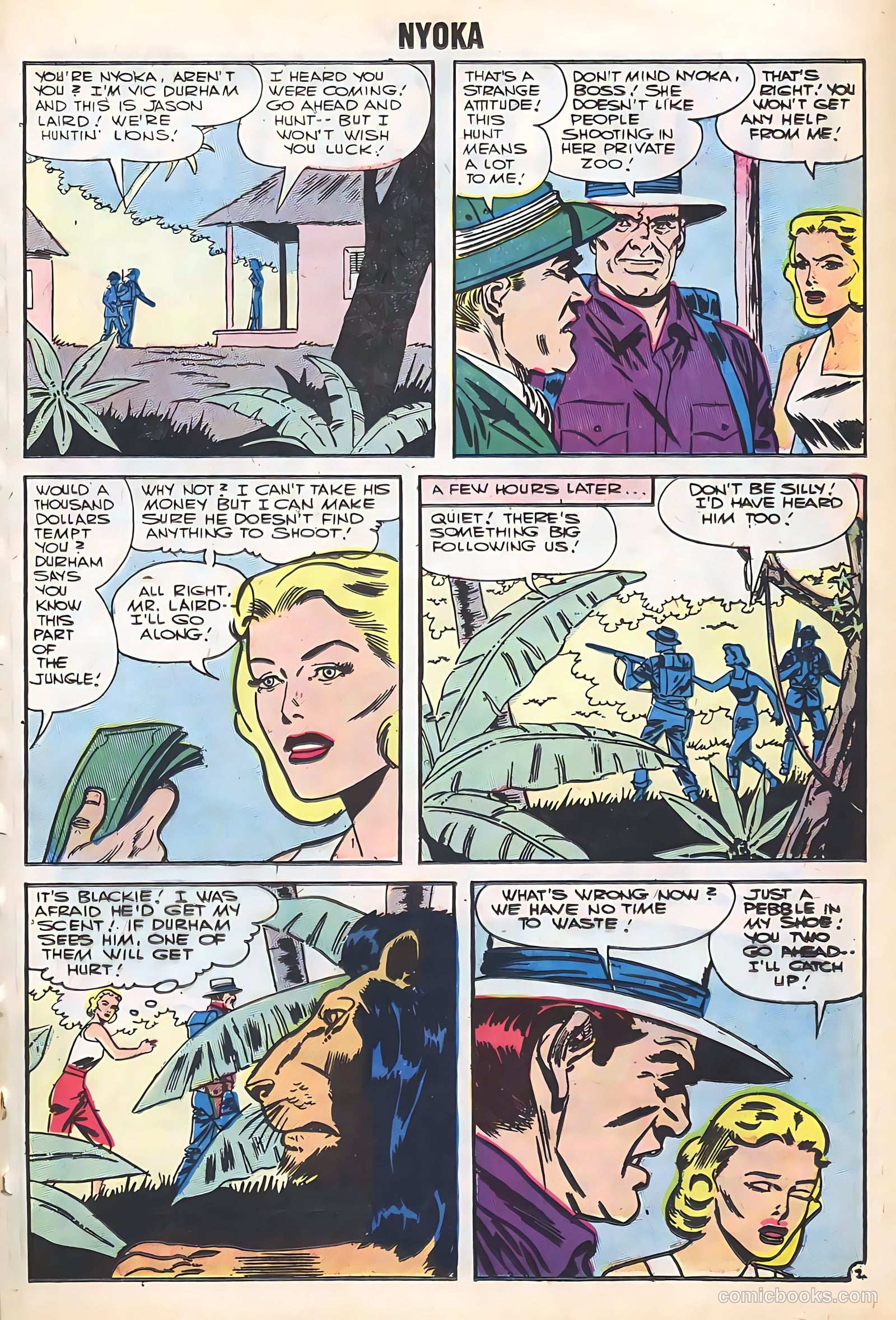 Nyoka the Jungle Girl #18 (1956) — page 21 of 36