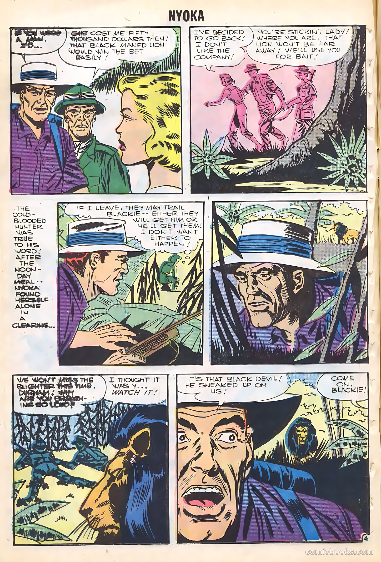 Nyoka the Jungle Girl #18 (1956) — page 24 of 36