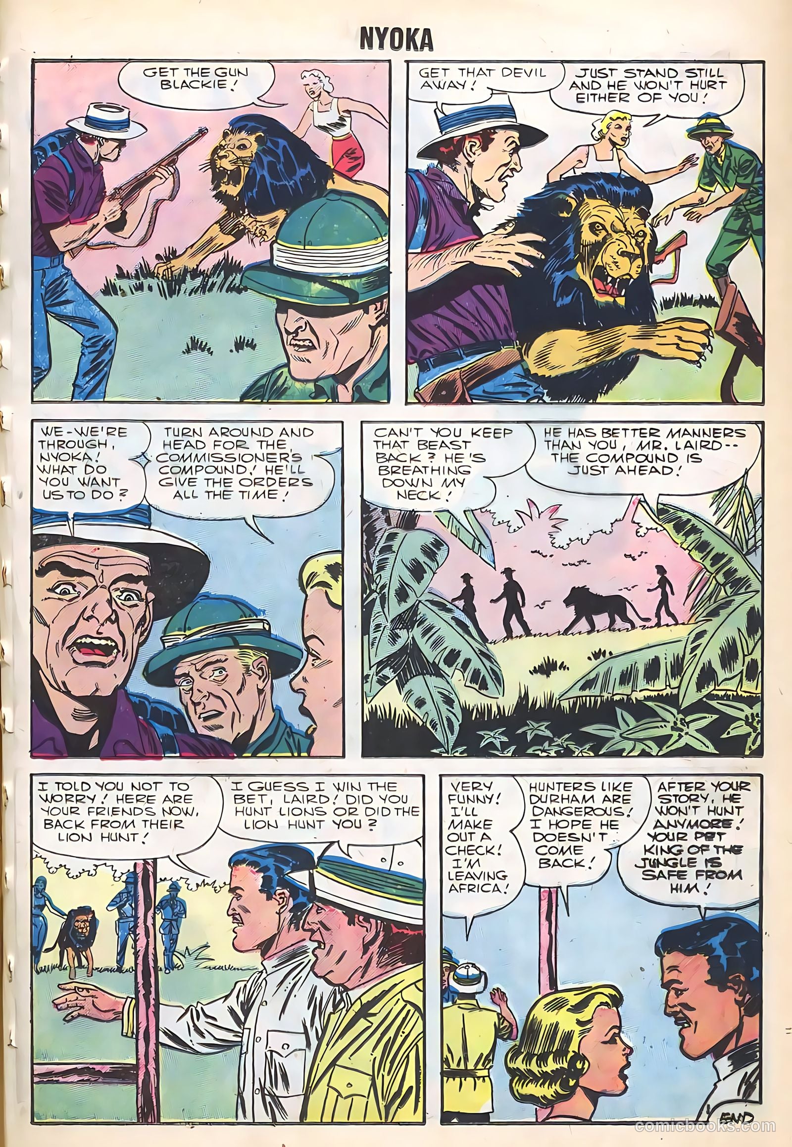 Nyoka the Jungle Girl #18 (1956) — page 25 of 36