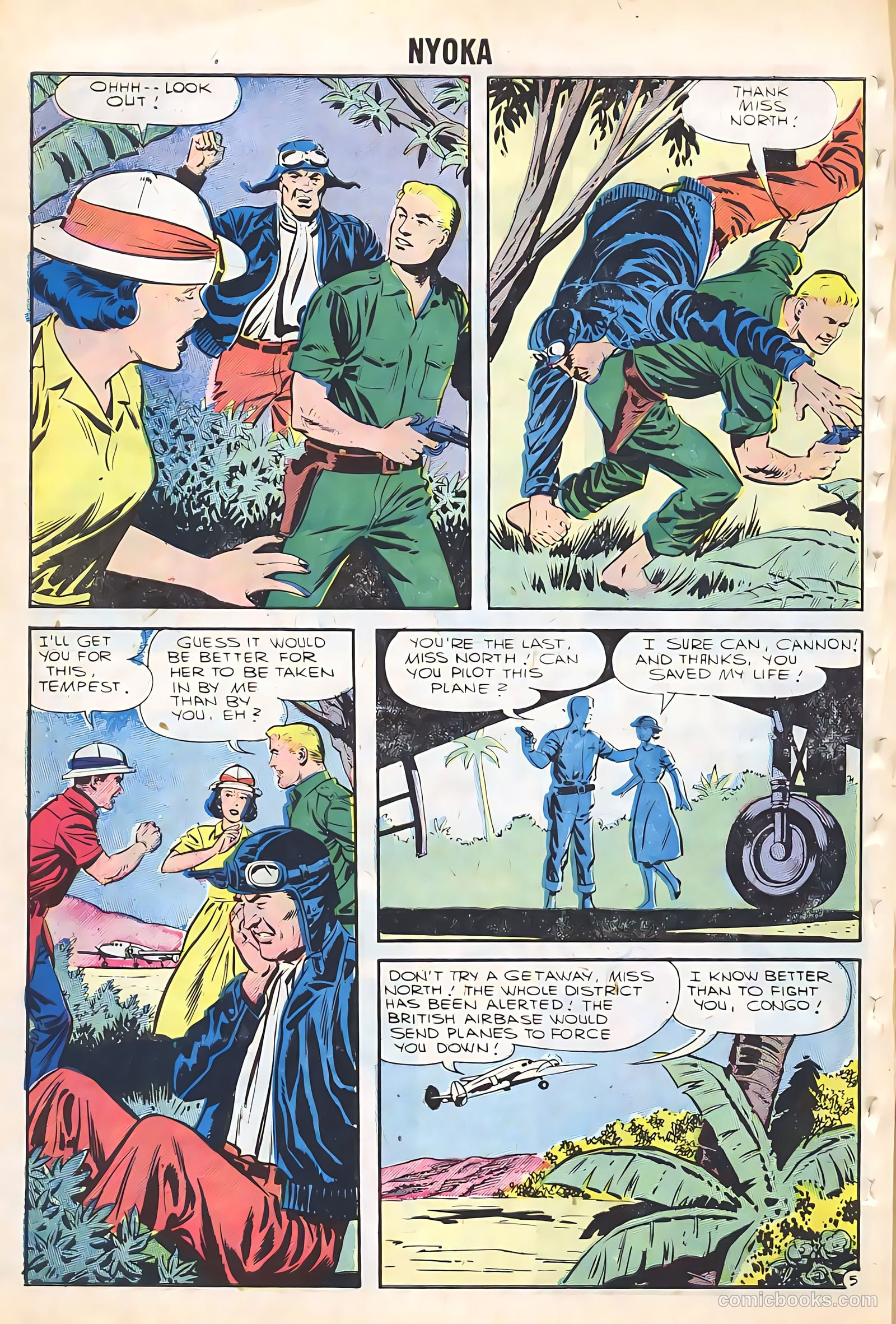 Nyoka the Jungle Girl #18 (1956) — page 30 of 36