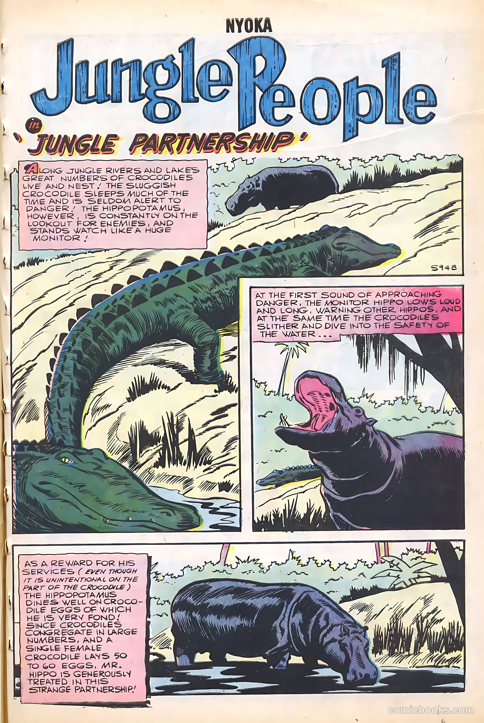 Nyoka the Jungle Girl #18 (1956) — page 33 of 36