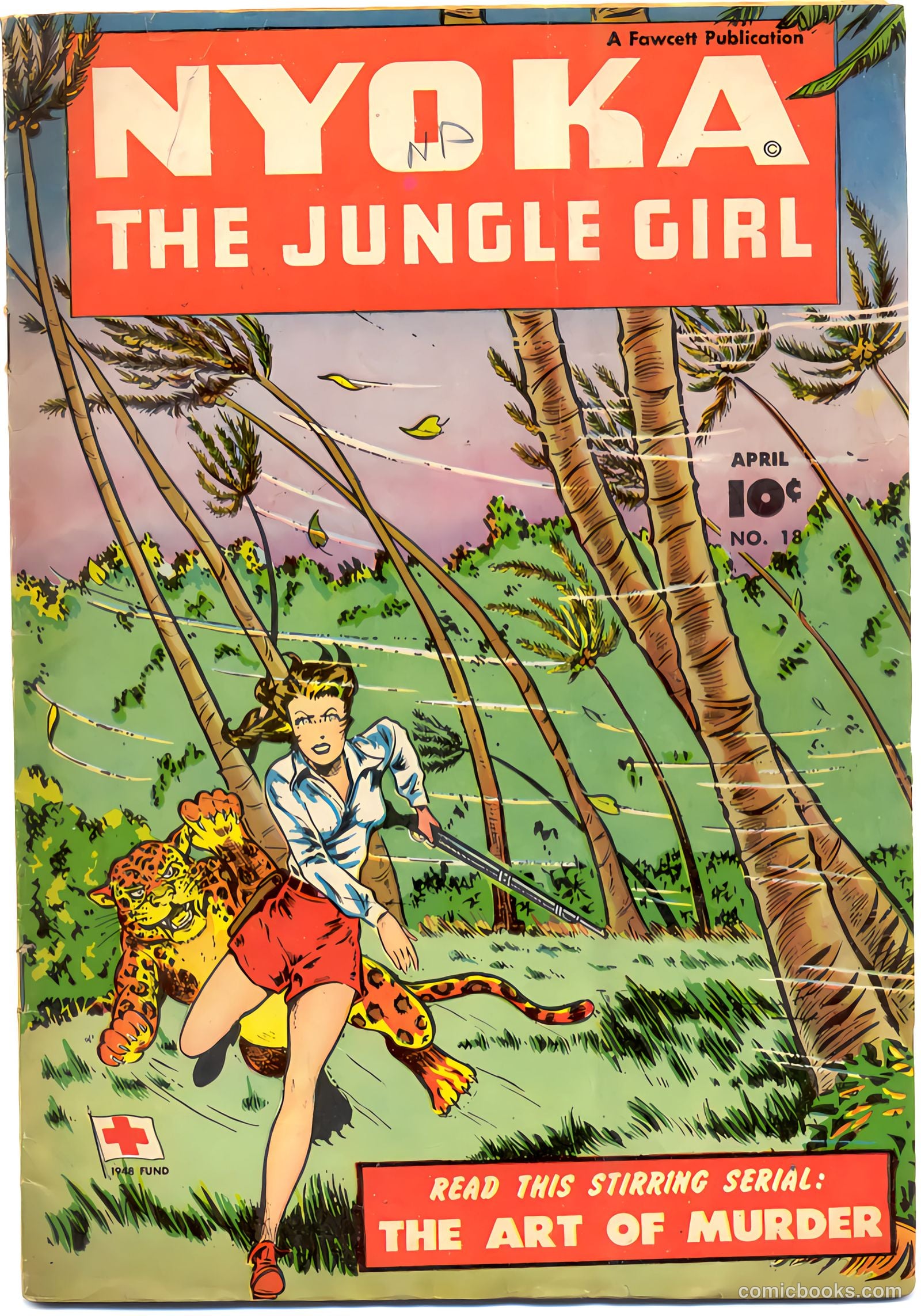 Nyoka the Jungle Girl #18