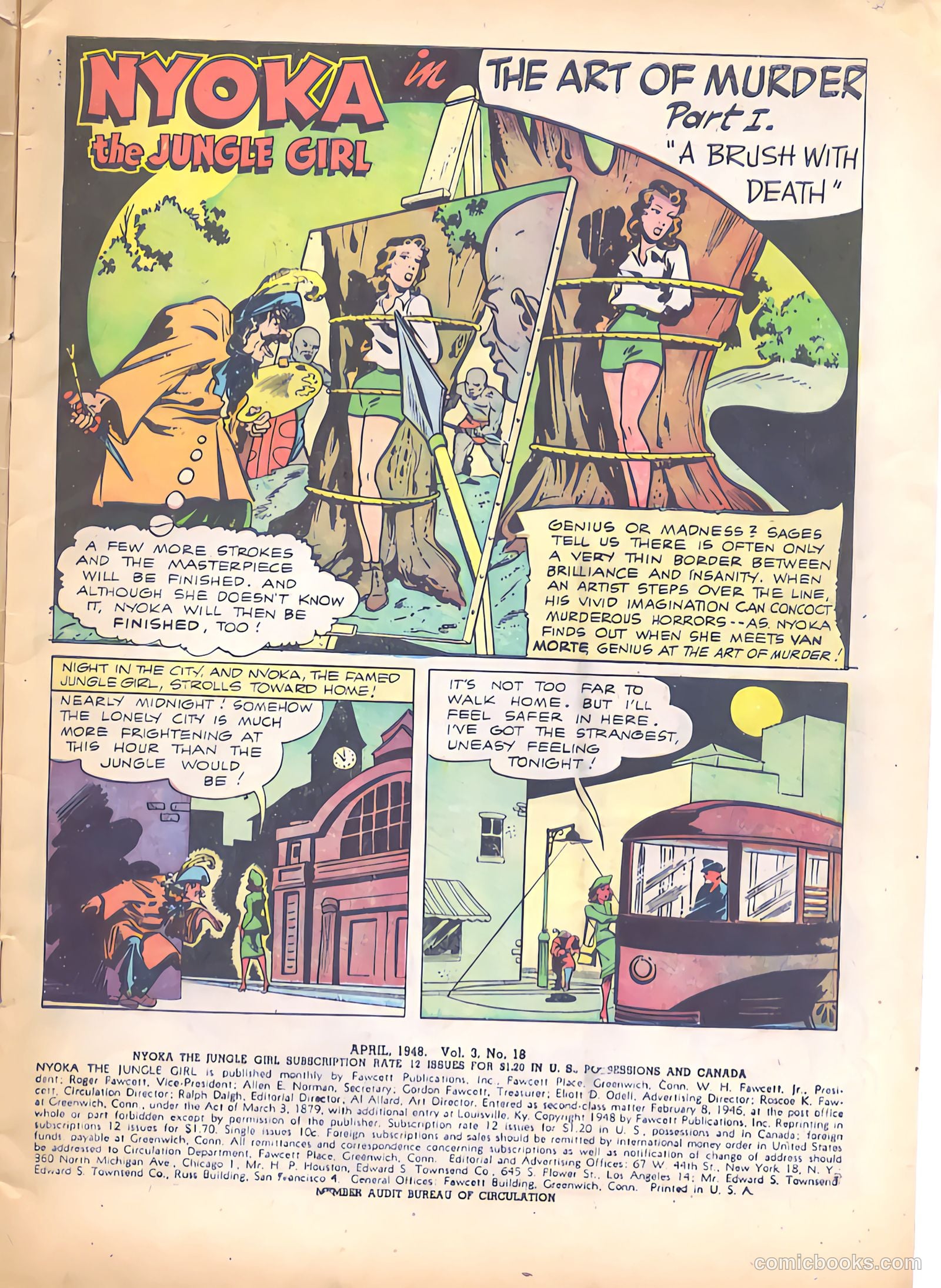 Nyoka the Jungle Girl #18 (1948) — page 3 of 36
