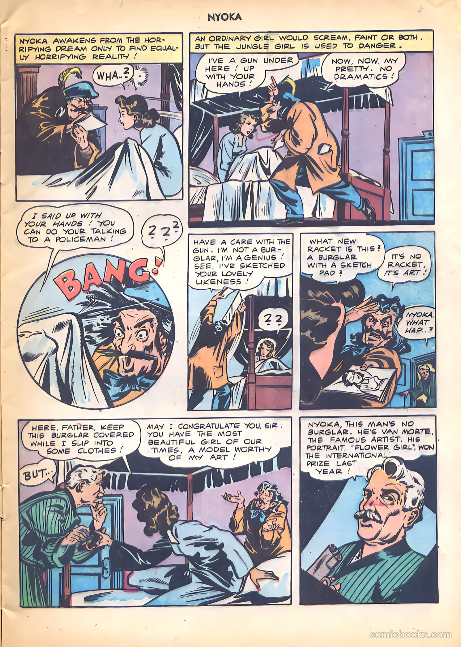 Nyoka the Jungle Girl #18 (1948) — page 5 of 36