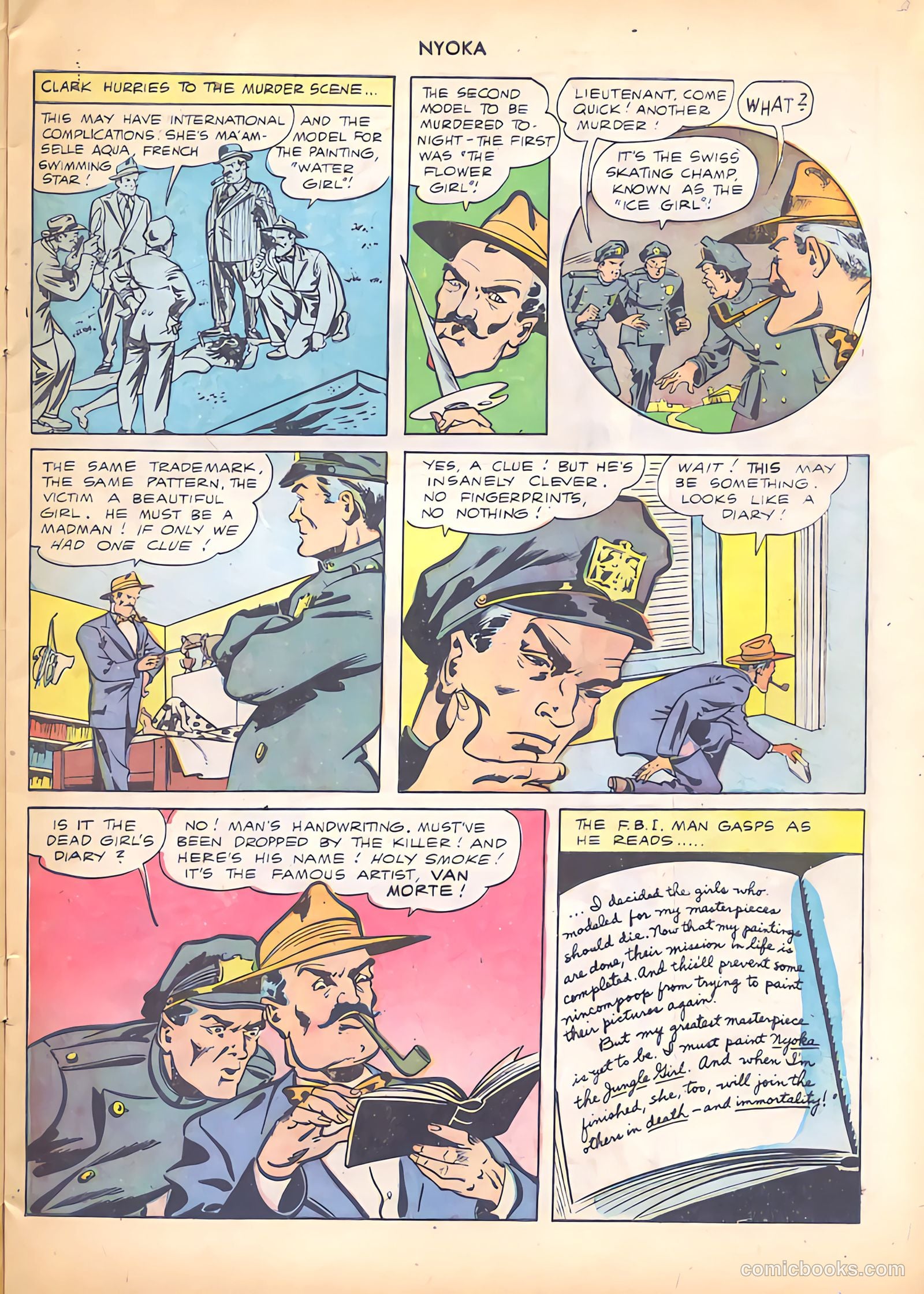 Nyoka the Jungle Girl #18 (1948) — page 7 of 36