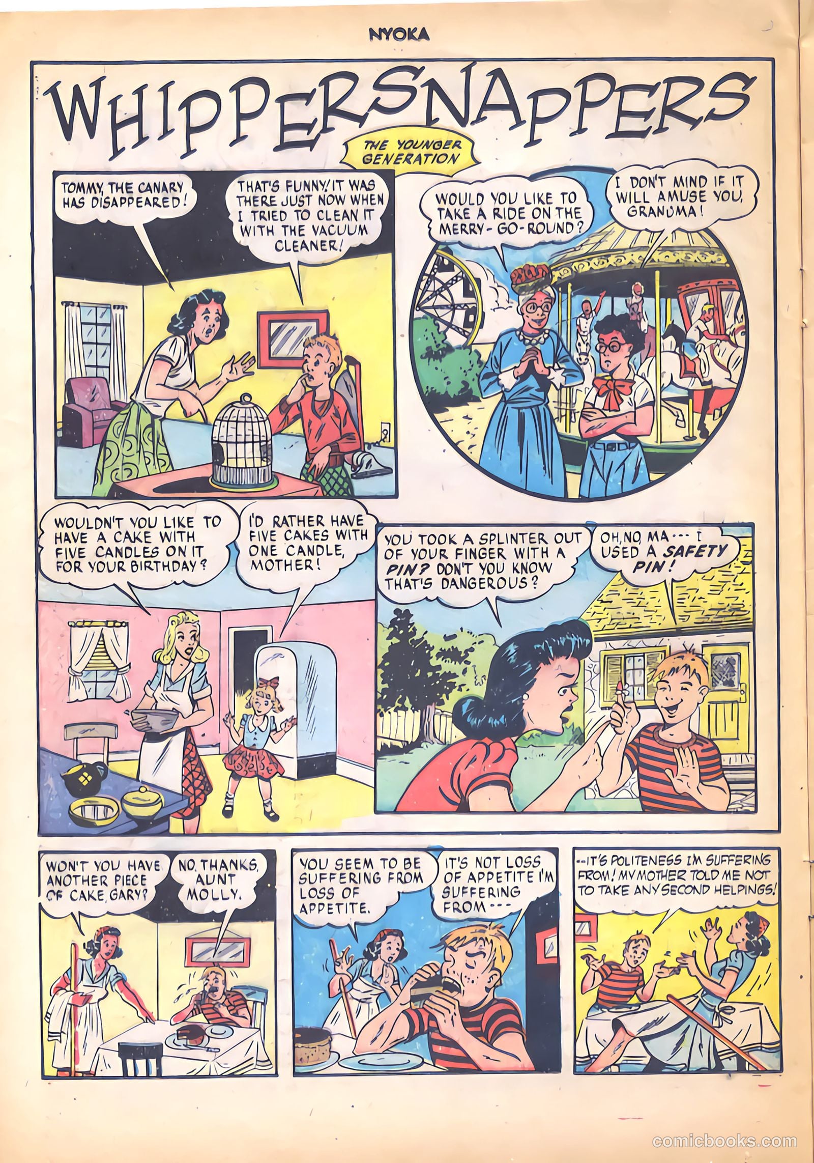 Nyoka the Jungle Girl #18 (1948) — page 12 of 36